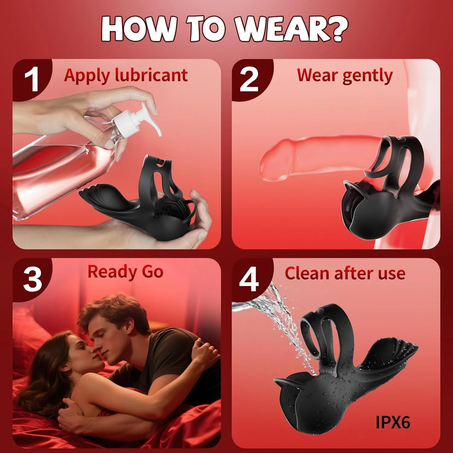 EmberWrap Heating Testicle Wrap Cock Ring - Image 8