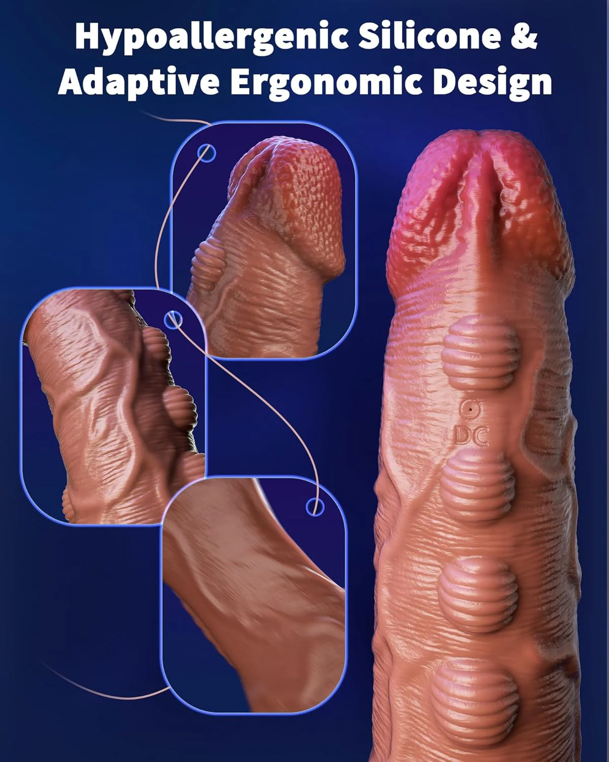 EndureMax Vibrating Textured Penis Sleeve - Image 5