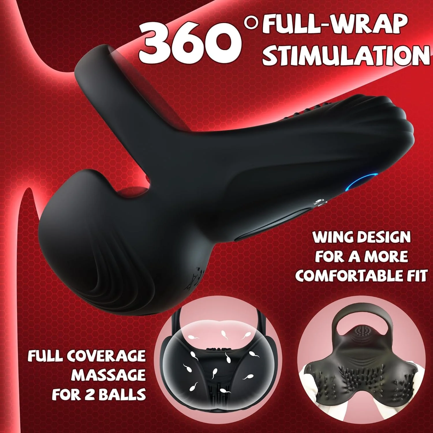 EnduroVibe App Control Penis Ring - Image 4