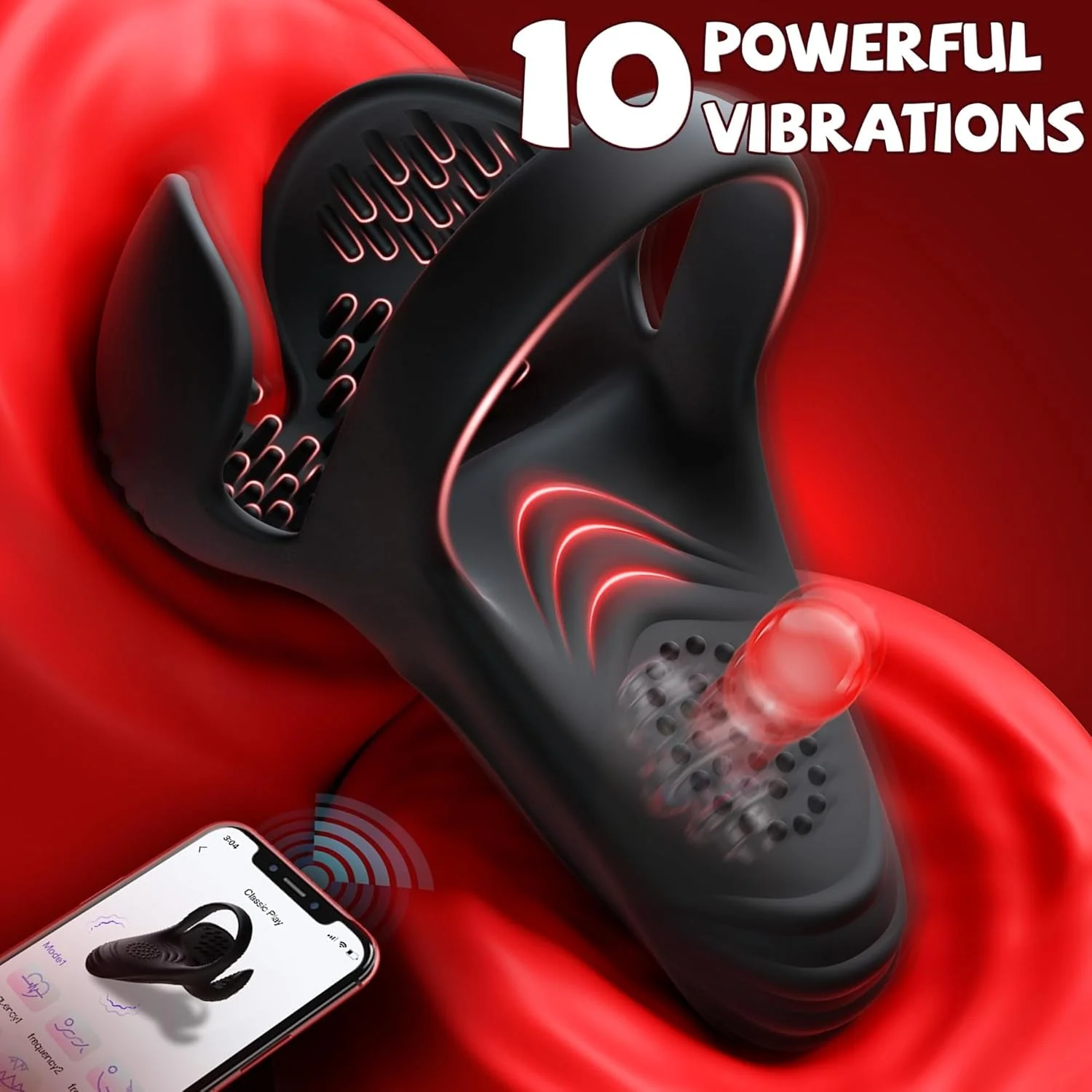 EnduroVibe App Control Penis Ring - Image 5