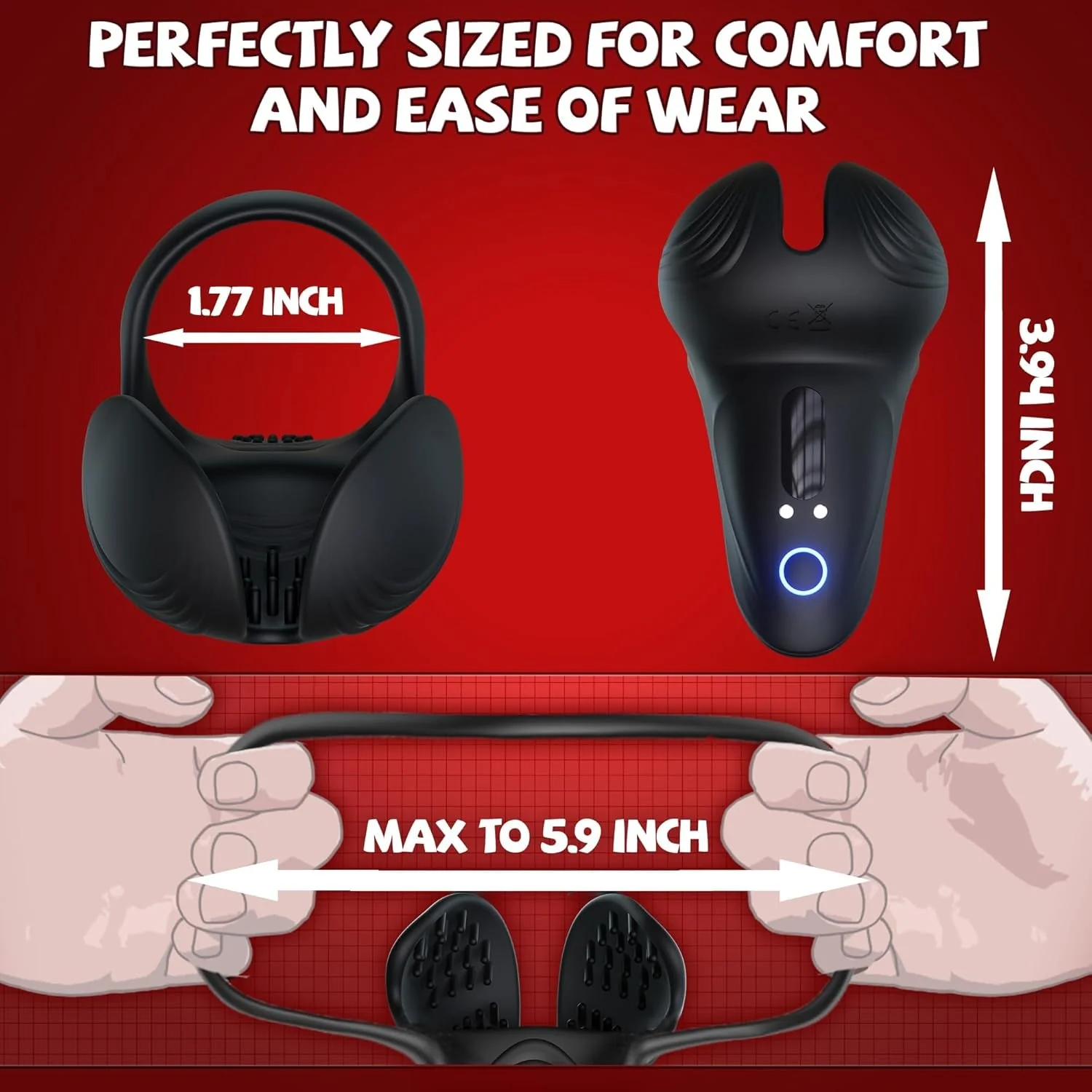 EnduroVibe App Control Penis Ring - Image 7