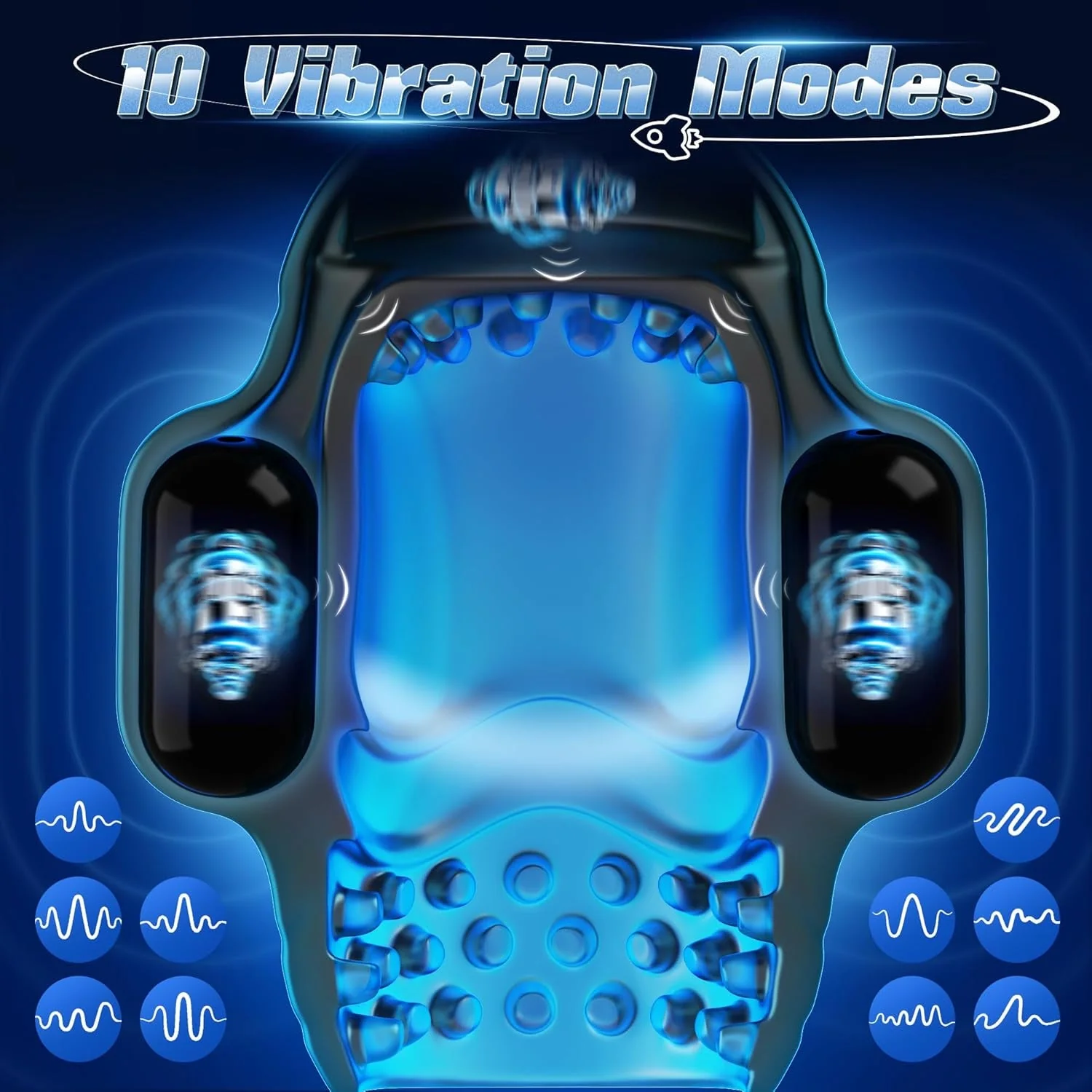 EroSync AI Sync Male Stroker with 3 Motors - Image 3
