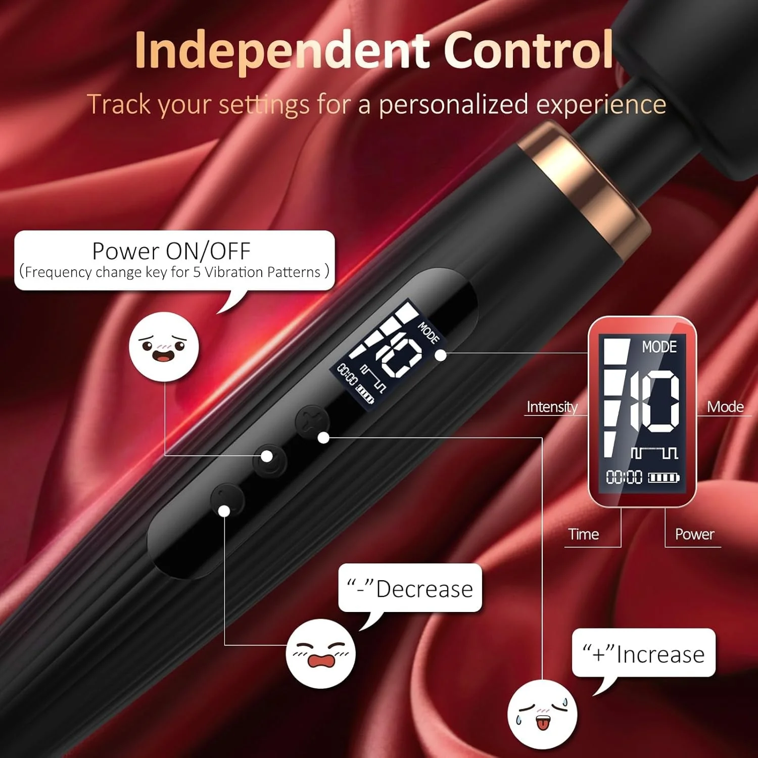 EvoRipple Premium Wand Vibrator Kit - Image 3
