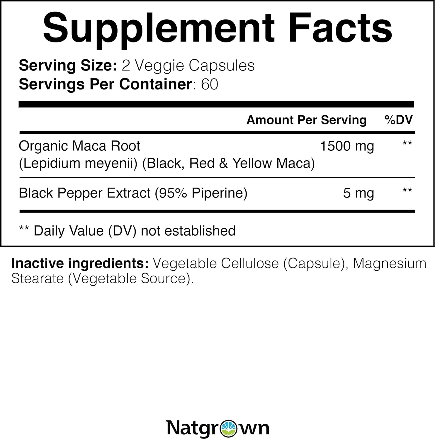 Extra Strength Maca Root Capsules – Energy, Libido & Hormone Support - Image 8