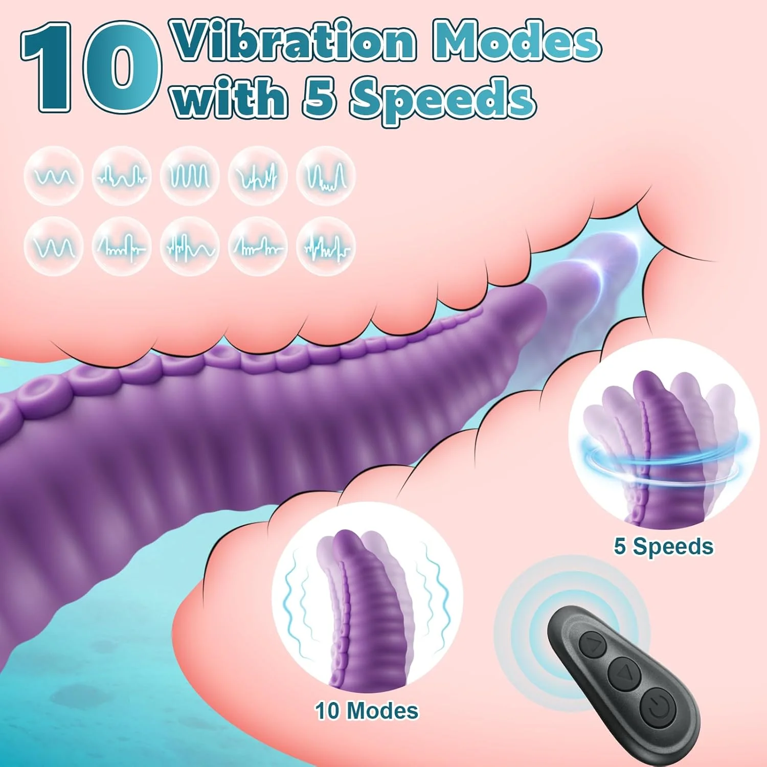FantasyTentacle Ride-On Grinding Vibrator - Image 3