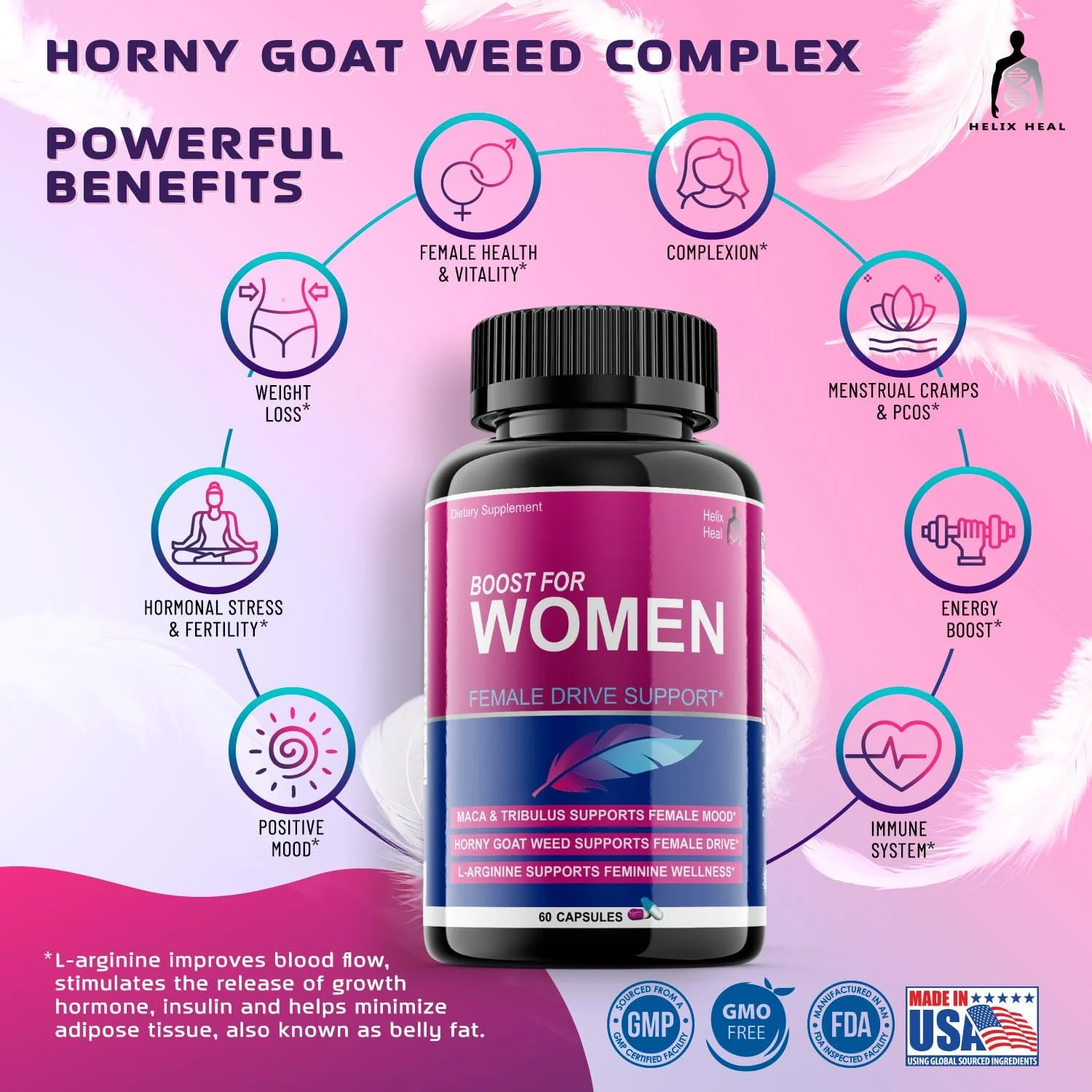 Female Libido Booster – Fast Acting Arousal & Hormone Support - Image 4