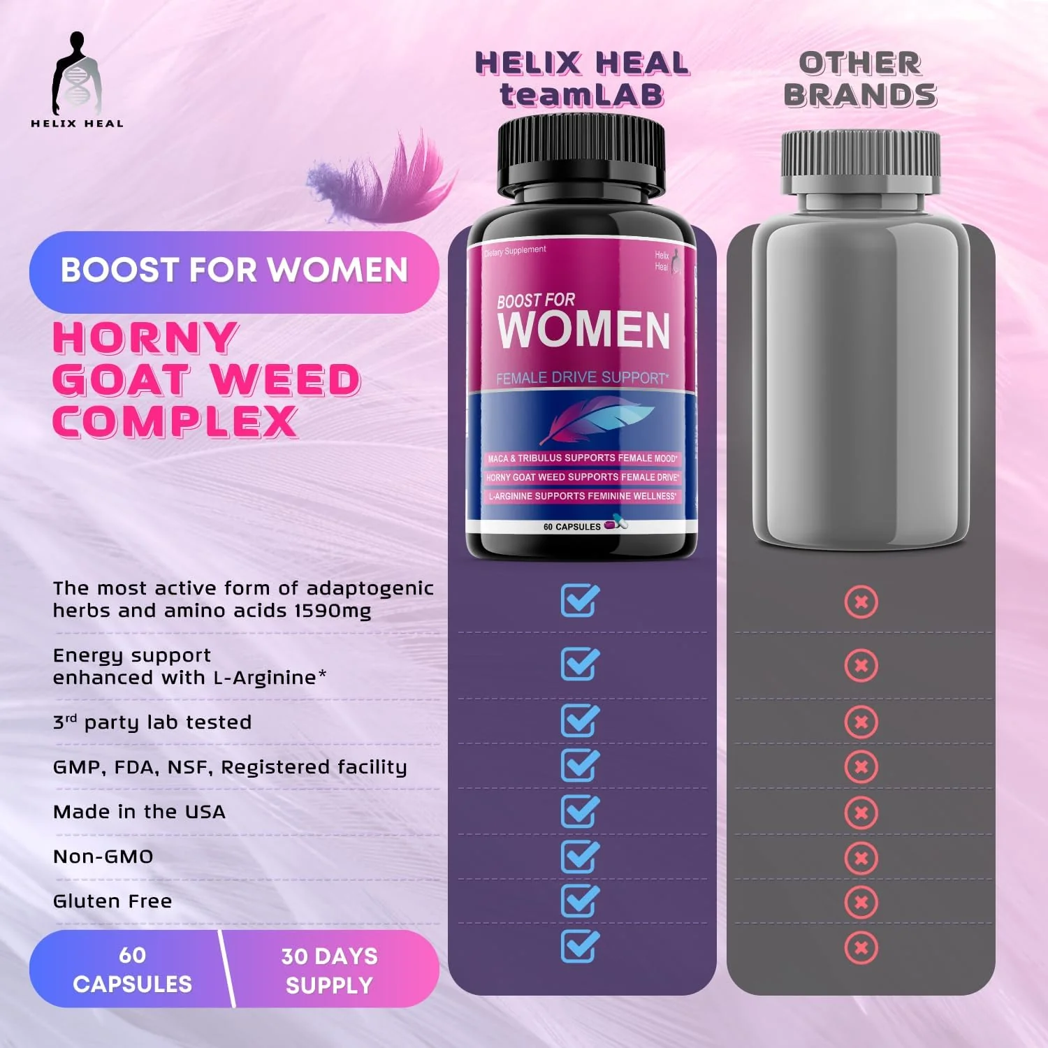 Female Libido Booster – Fast Acting Arousal & Hormone Support - Image 9