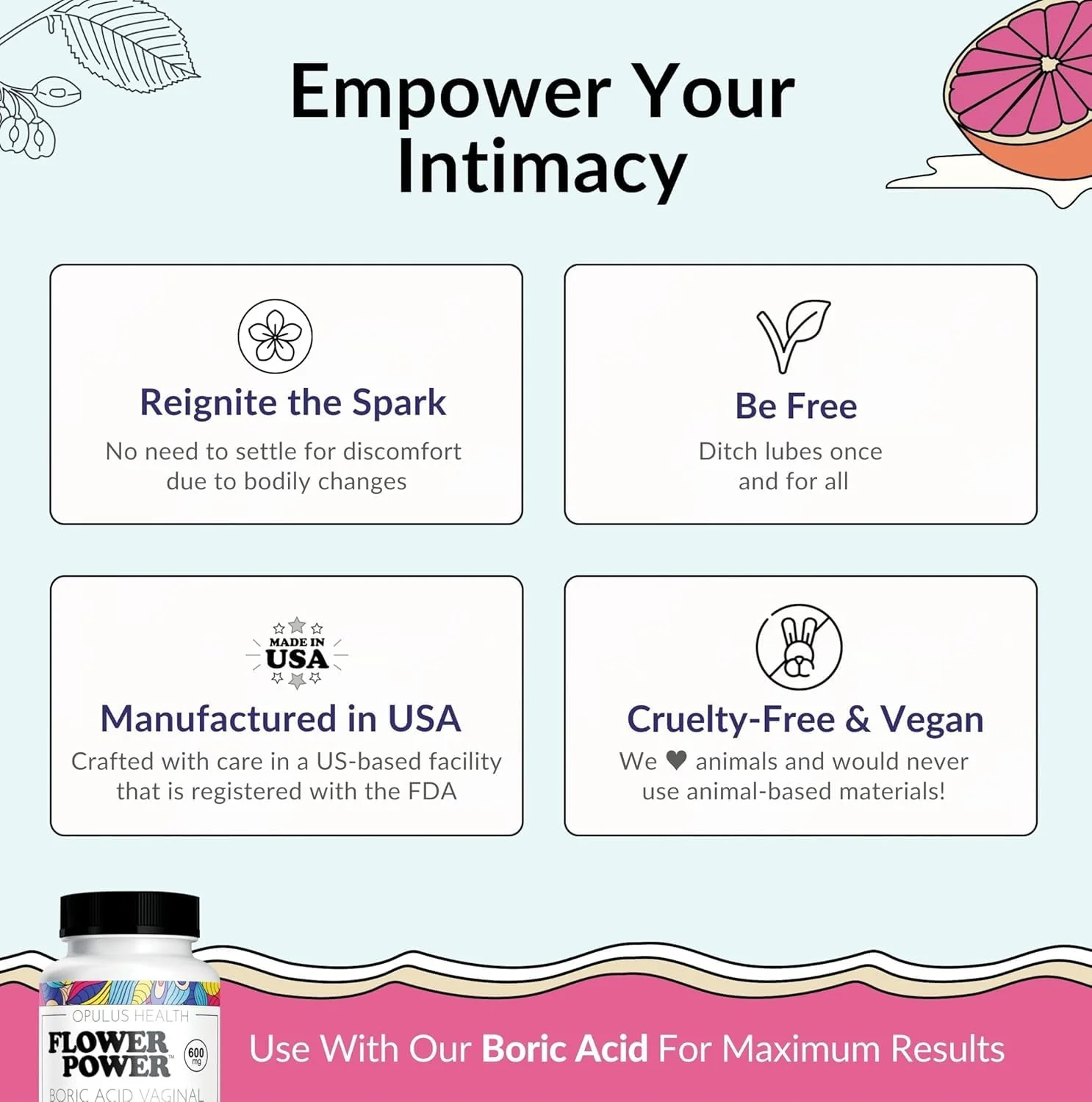 Feminine Support Capsules – Slippery Elm for Vaginal Health - Image 7