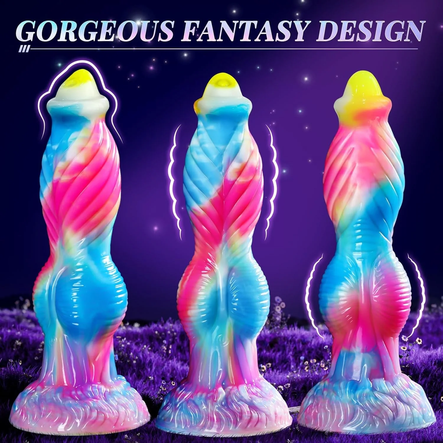 FireBird App-Control Thrusting Fantasy Dildo 10.2" - Image 5