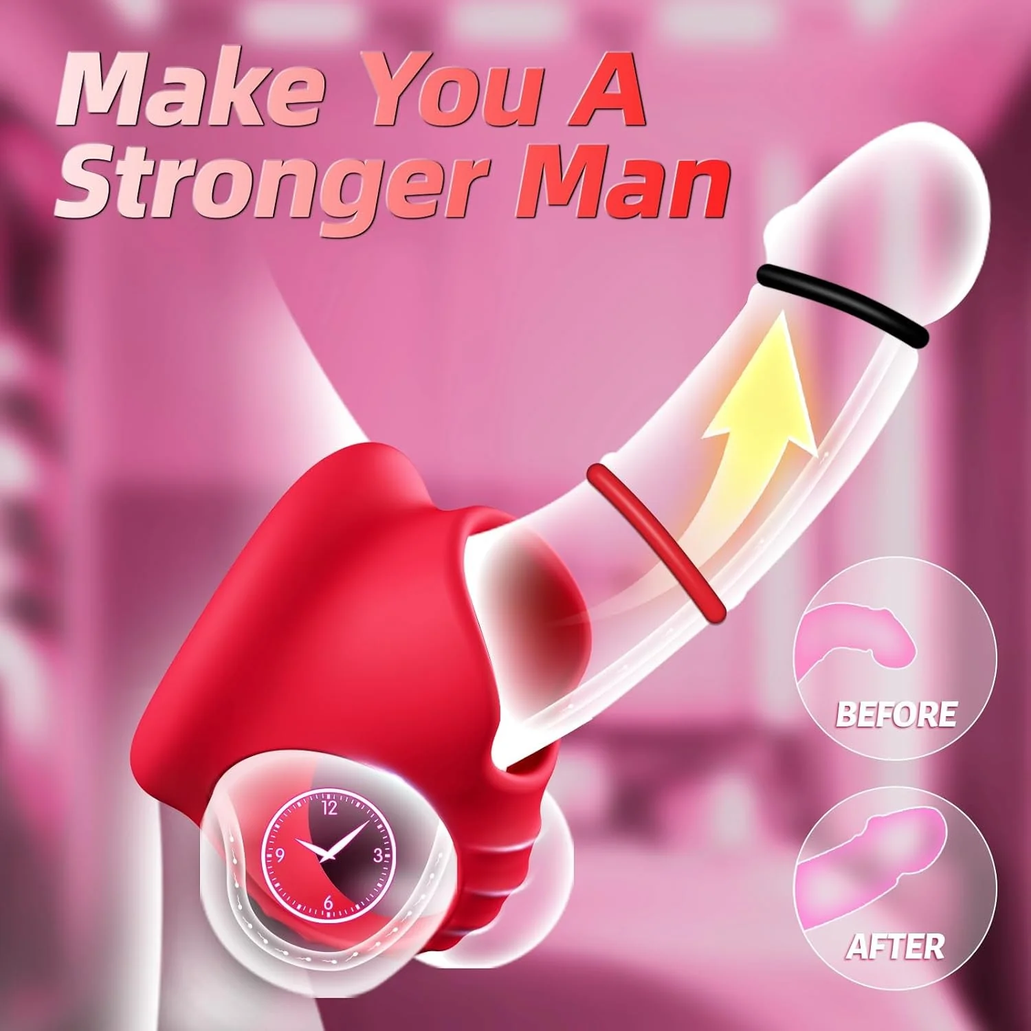 FitLock Silicone Cock Rings Set - Image 2