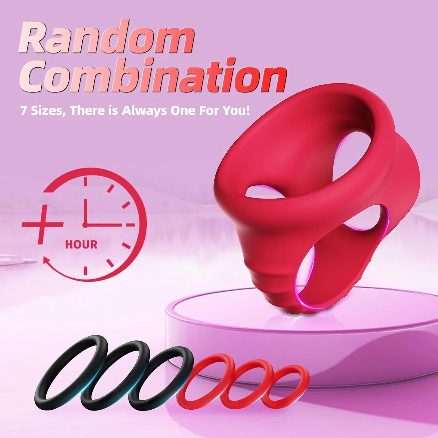 FitLock Silicone Cock Rings Set - Image 6