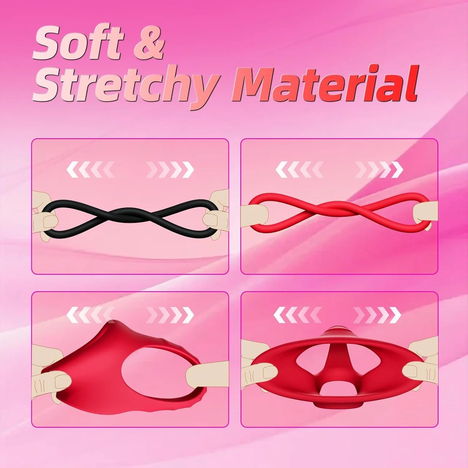 FitLock Silicone Cock Rings Set - Image 7