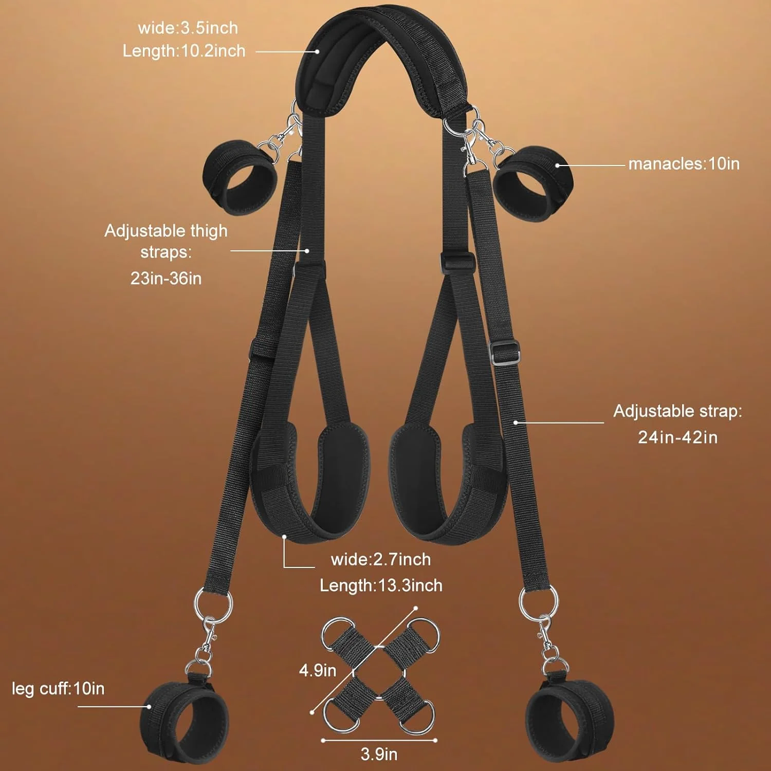 FlexBind Neck to Thigh Restraint & Bed Sling System - Image 8