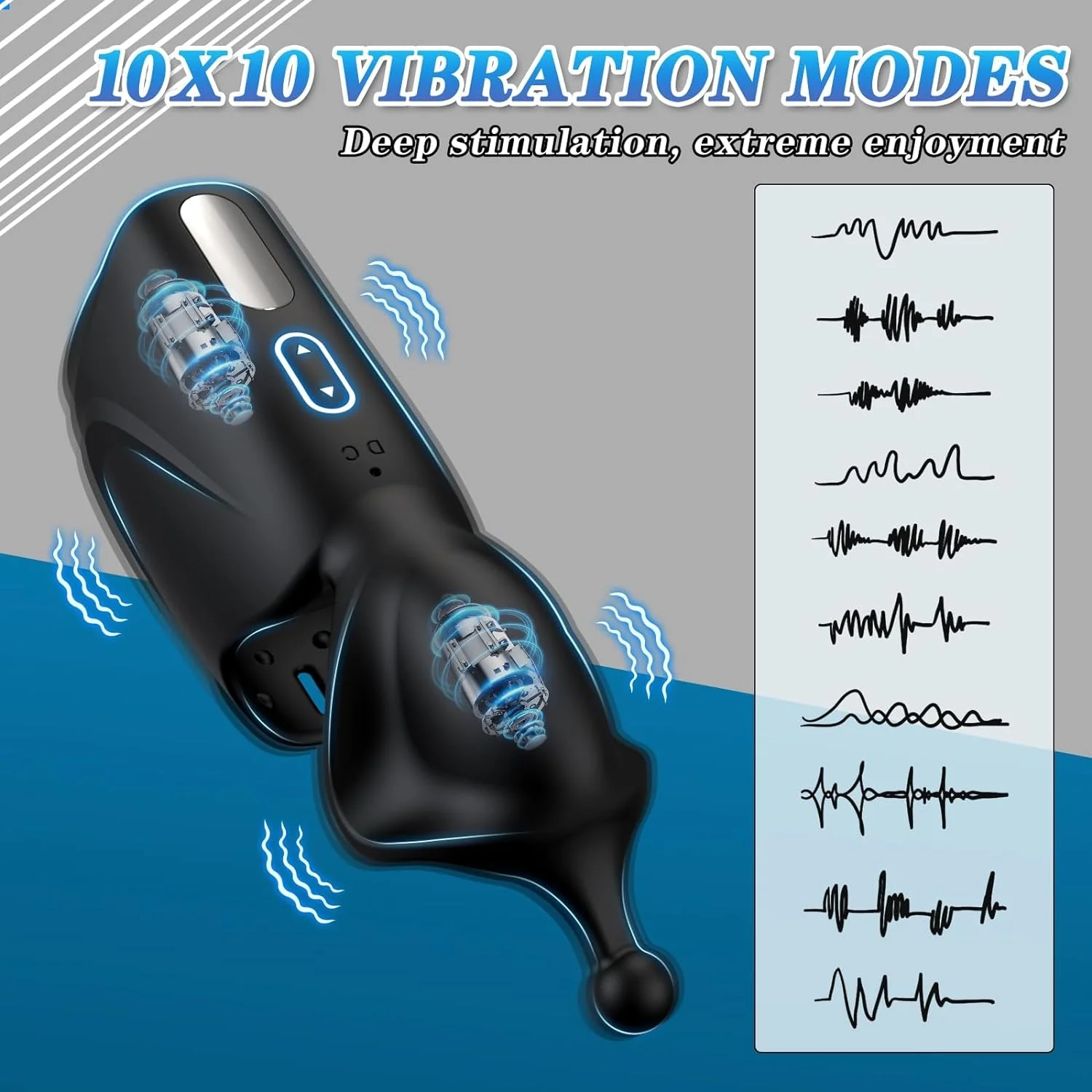 FlexGlide Male Trainer Vibrator Glans Stimulator - Image 3