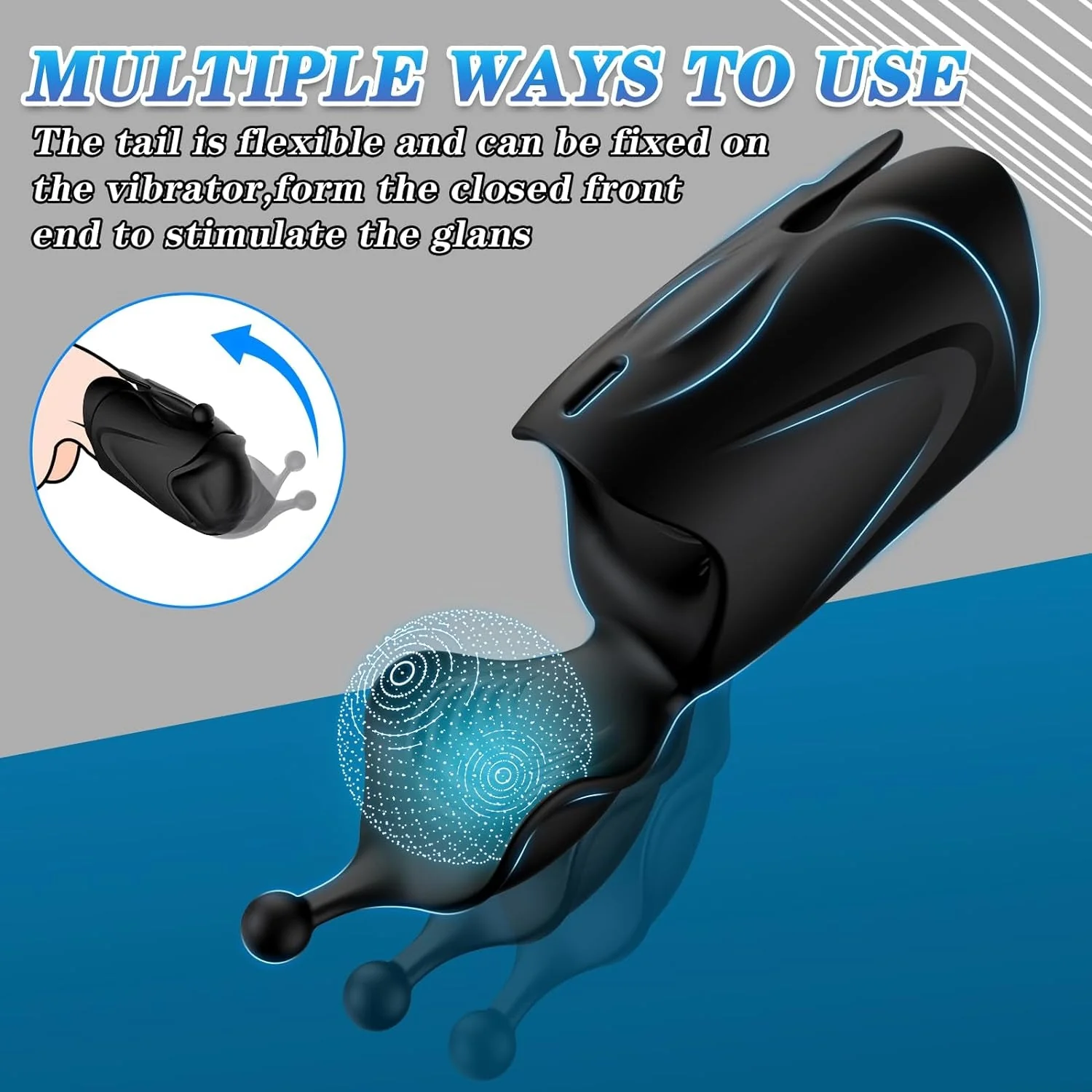 FlexGlide Male Trainer Vibrator Glans Stimulator - Image 4