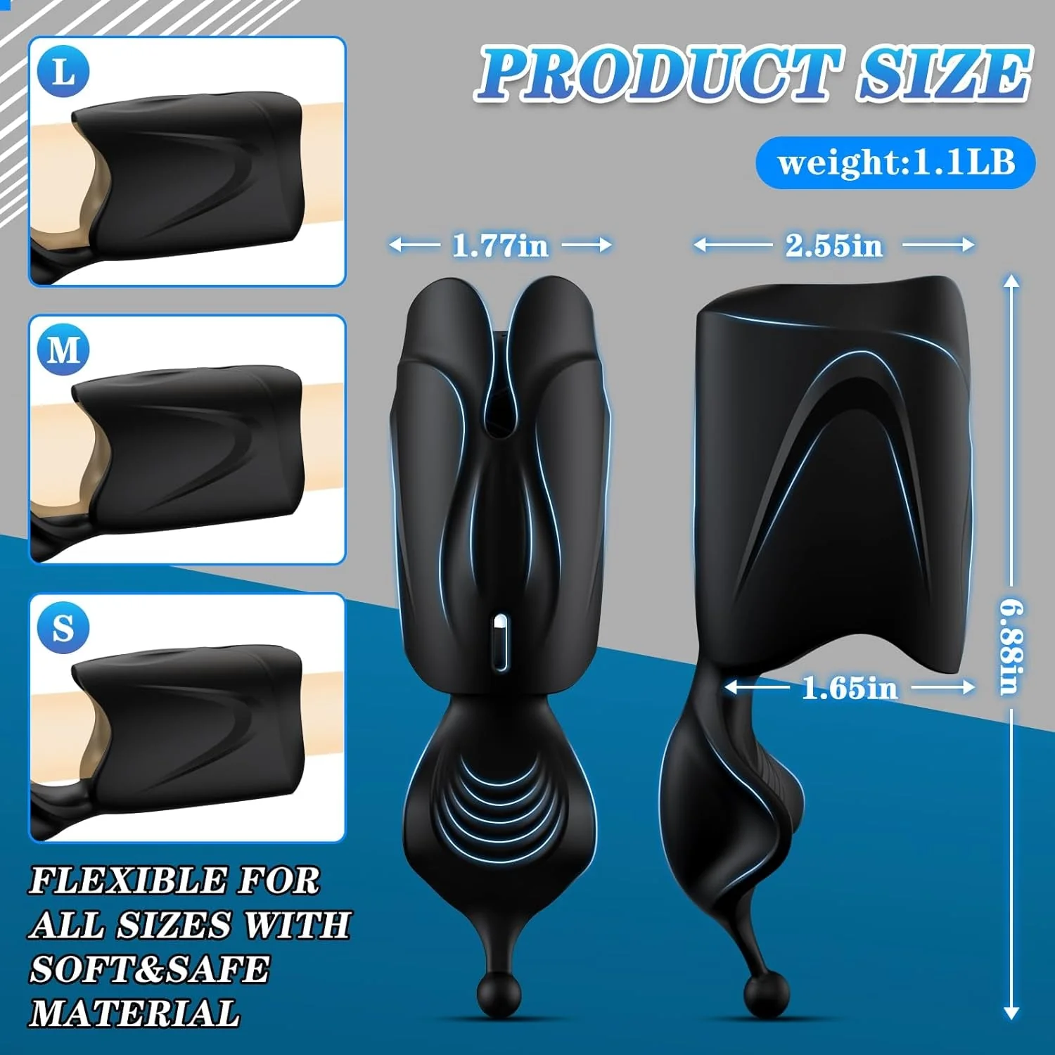 FlexGlide Male Trainer Vibrator Glans Stimulator - Image 5