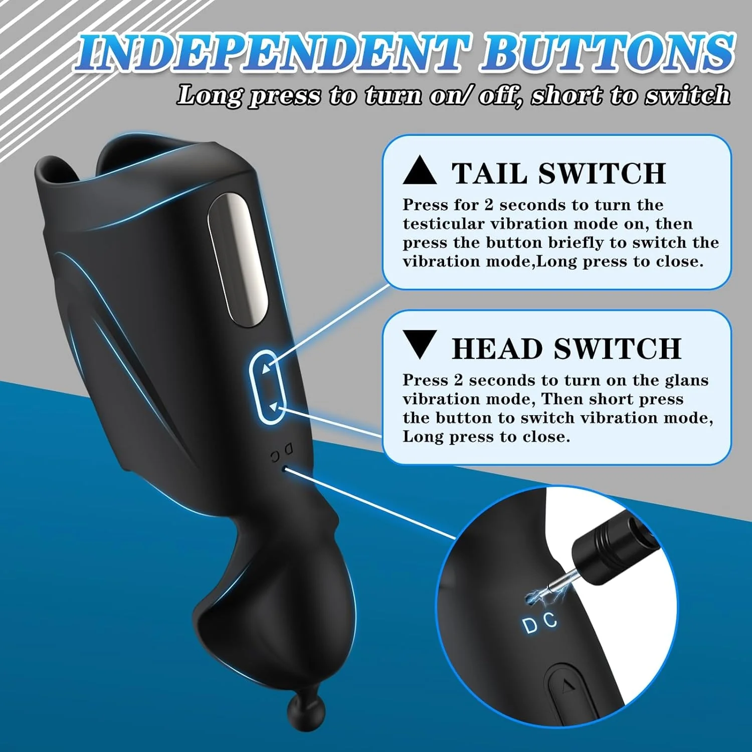 FlexGlide Male Trainer Vibrator Glans Stimulator - Image 7