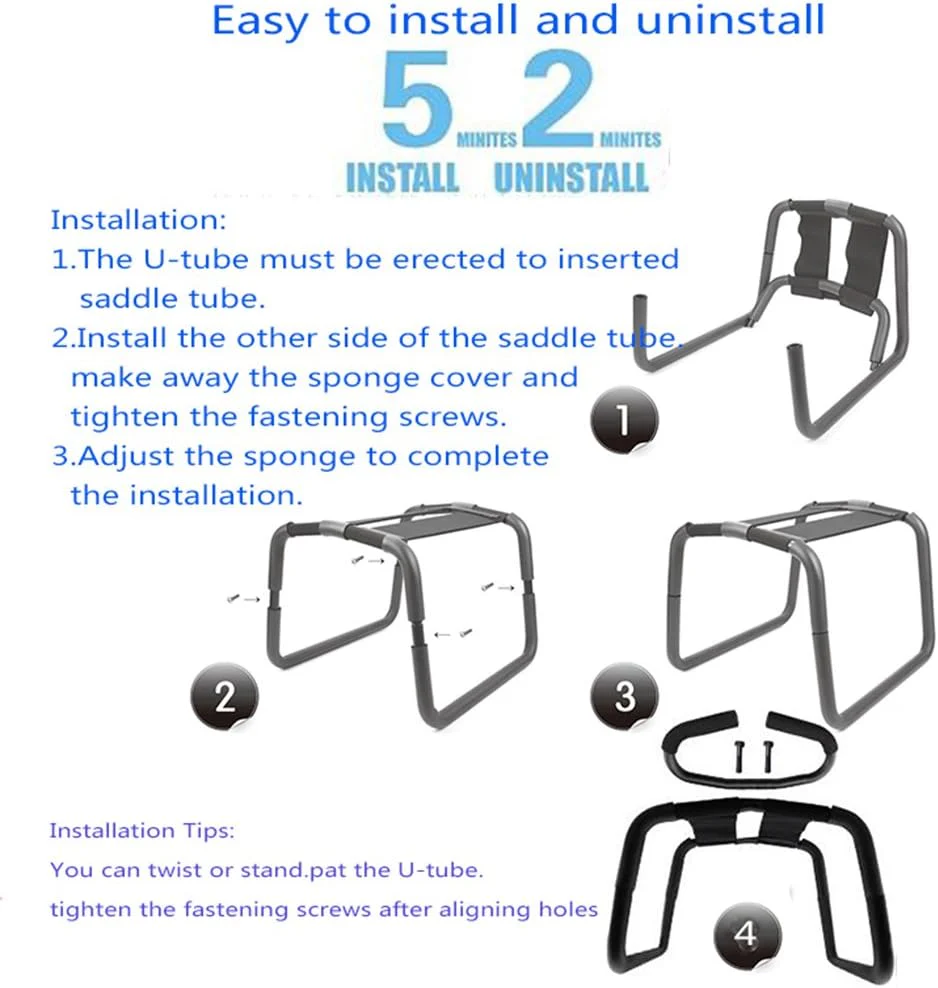 Multifunction Intimacy Support Chair | Sway Motion Position Aid with Handrails | Lightweight Ergonomic Lounge for Couples - Image 6