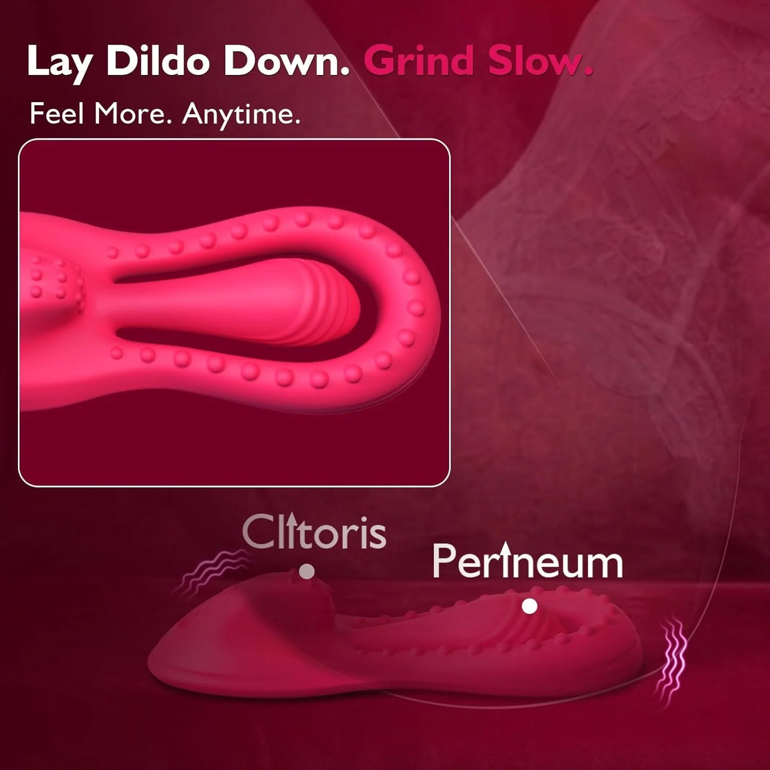 FlexSiren 360° Bendable Riding Dildo Vibrator - Image 5