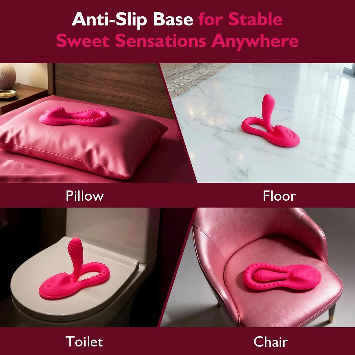FlexSiren 360° Bendable Riding Dildo Vibrator - Image 7