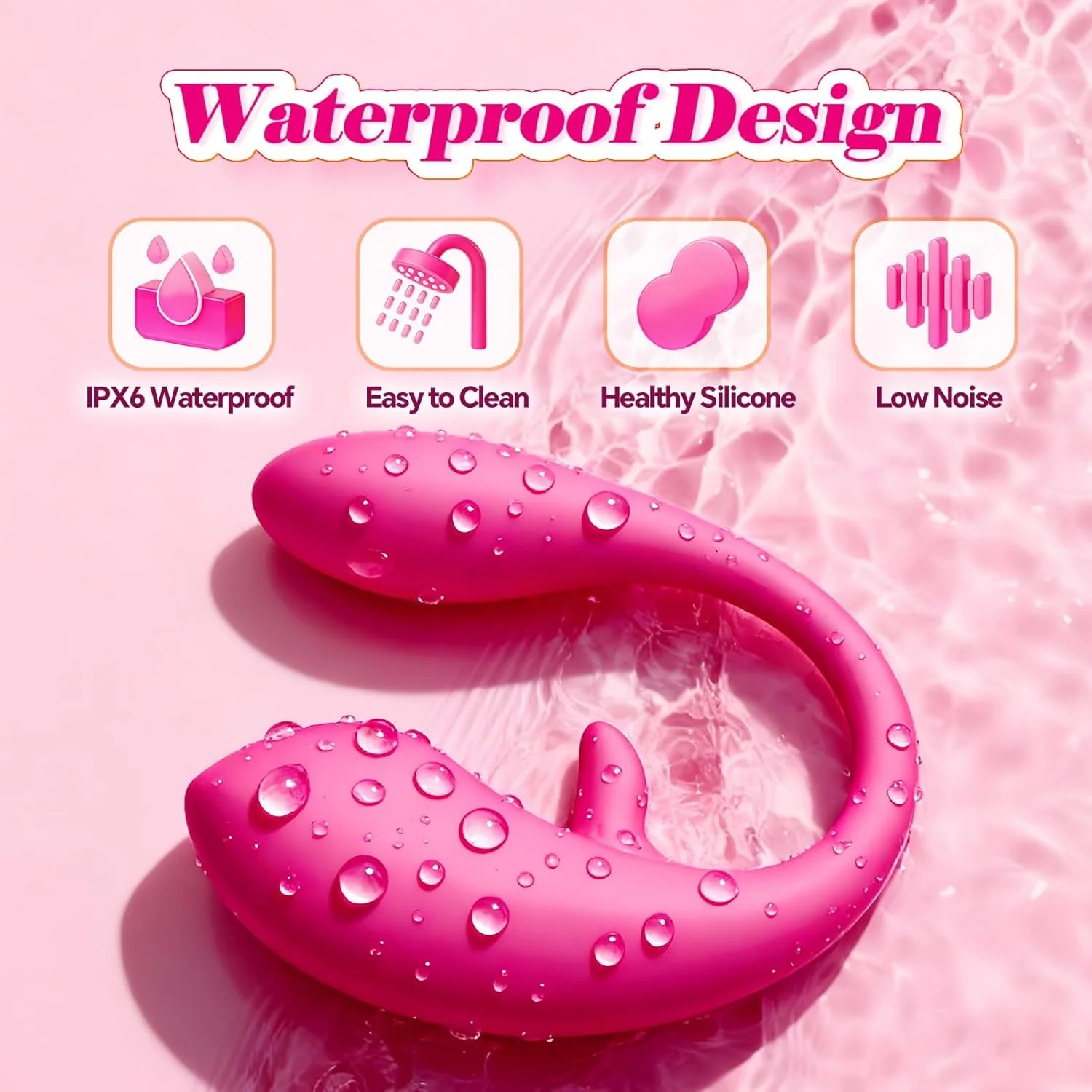 FlickWhisper App-Control Tapping Wearable Egg Vibrator - Image 6