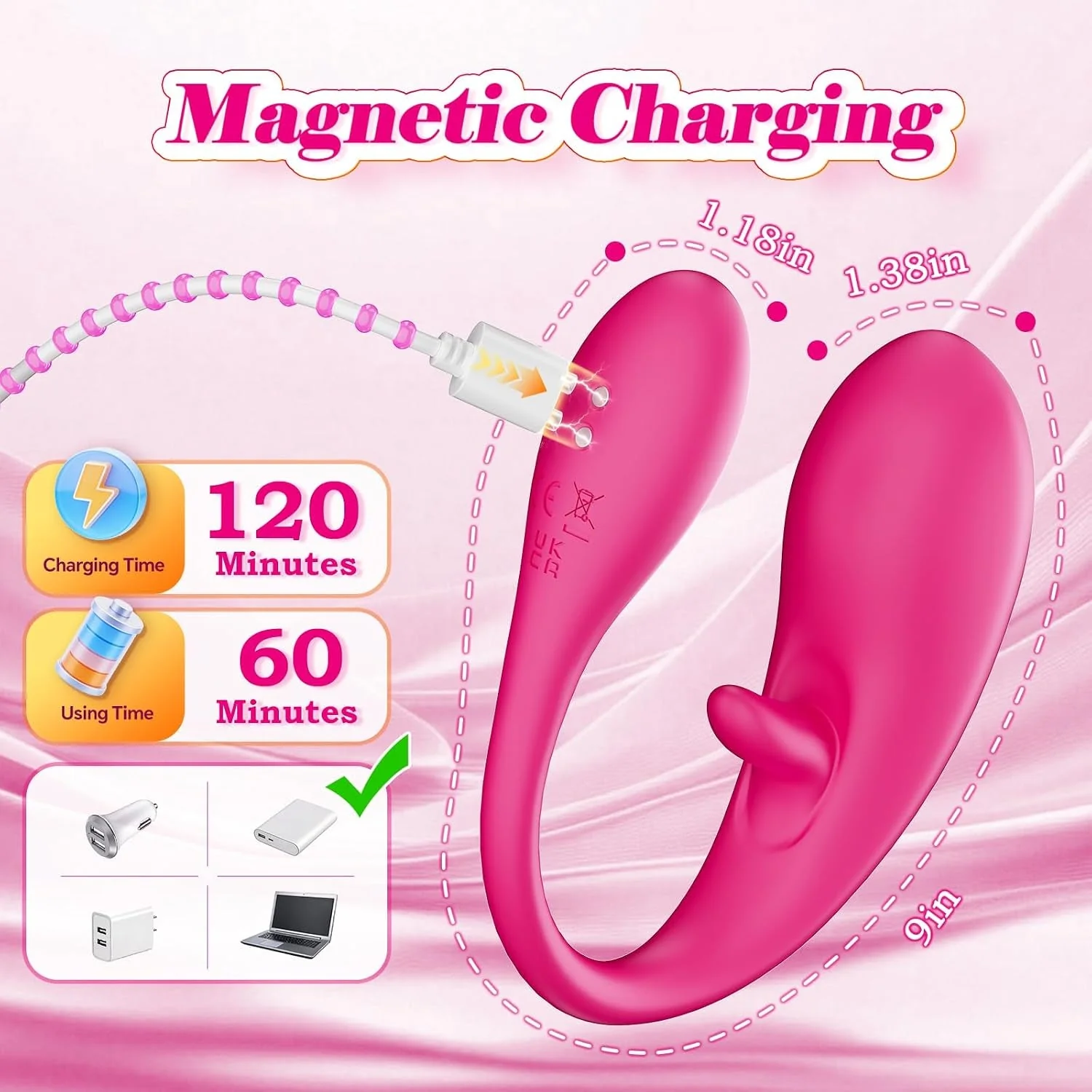 FlickWhisper App-Control Tapping Wearable Egg Vibrator - Image 7