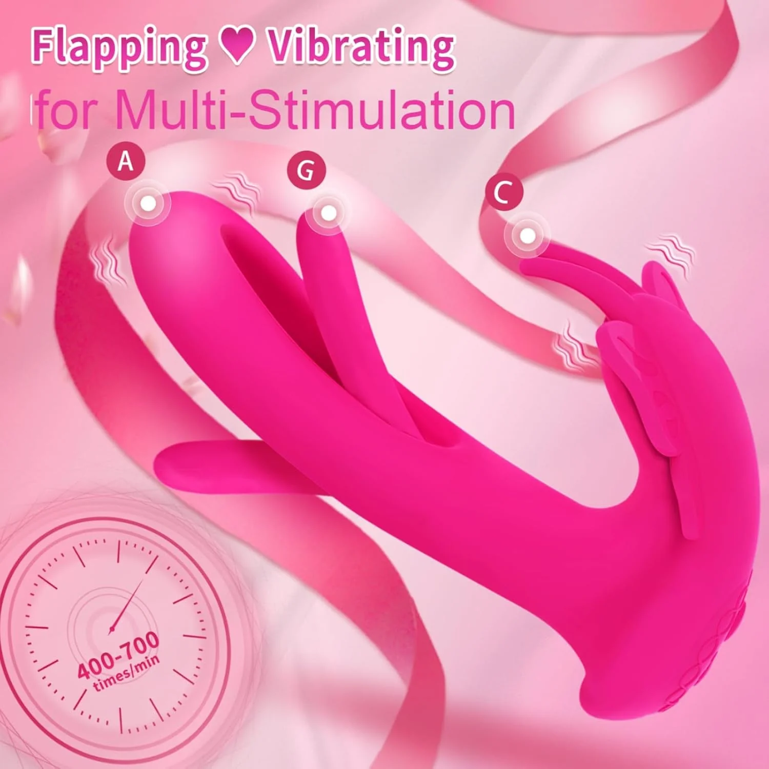 FlirtFlick Remote Flapping Wearable Panty Vibrator - Image 4