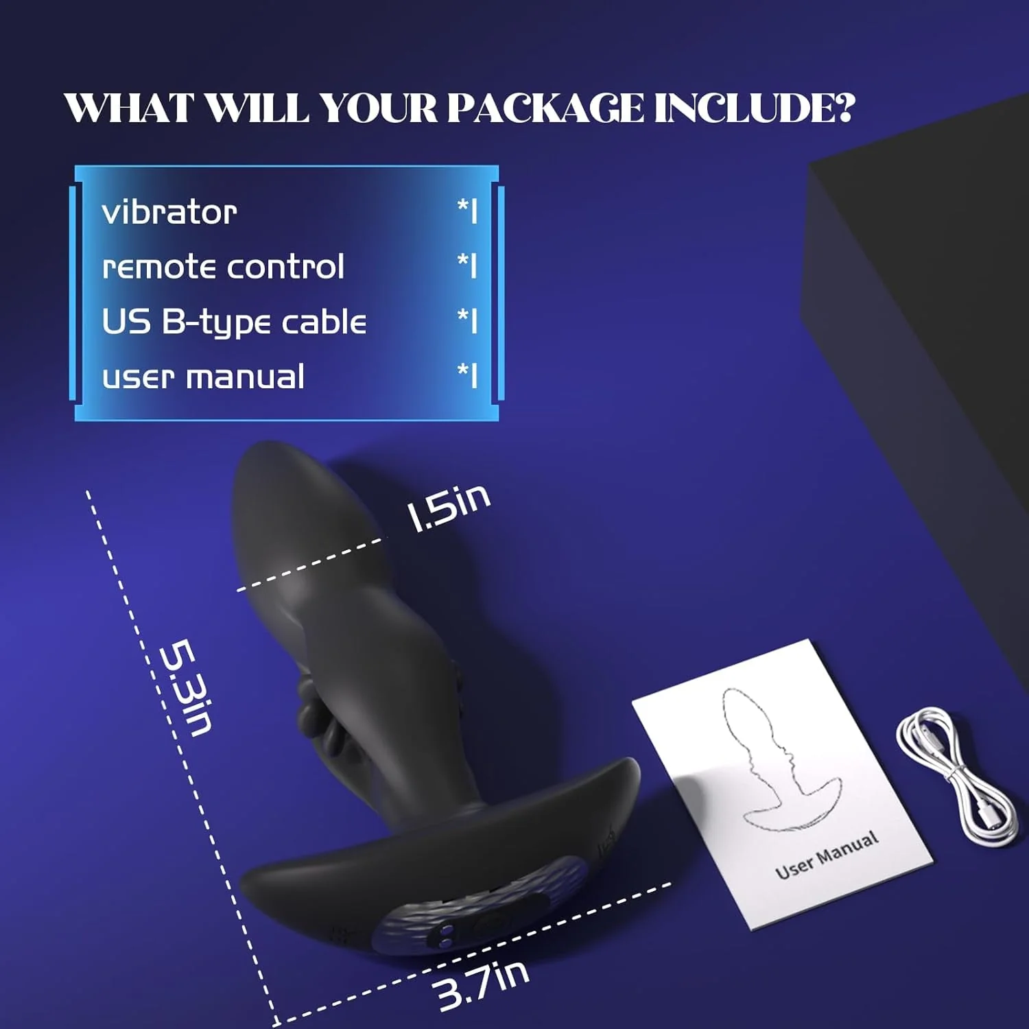 FlutterCore Flapping Prostate Massager & Anal Plug - Image 9