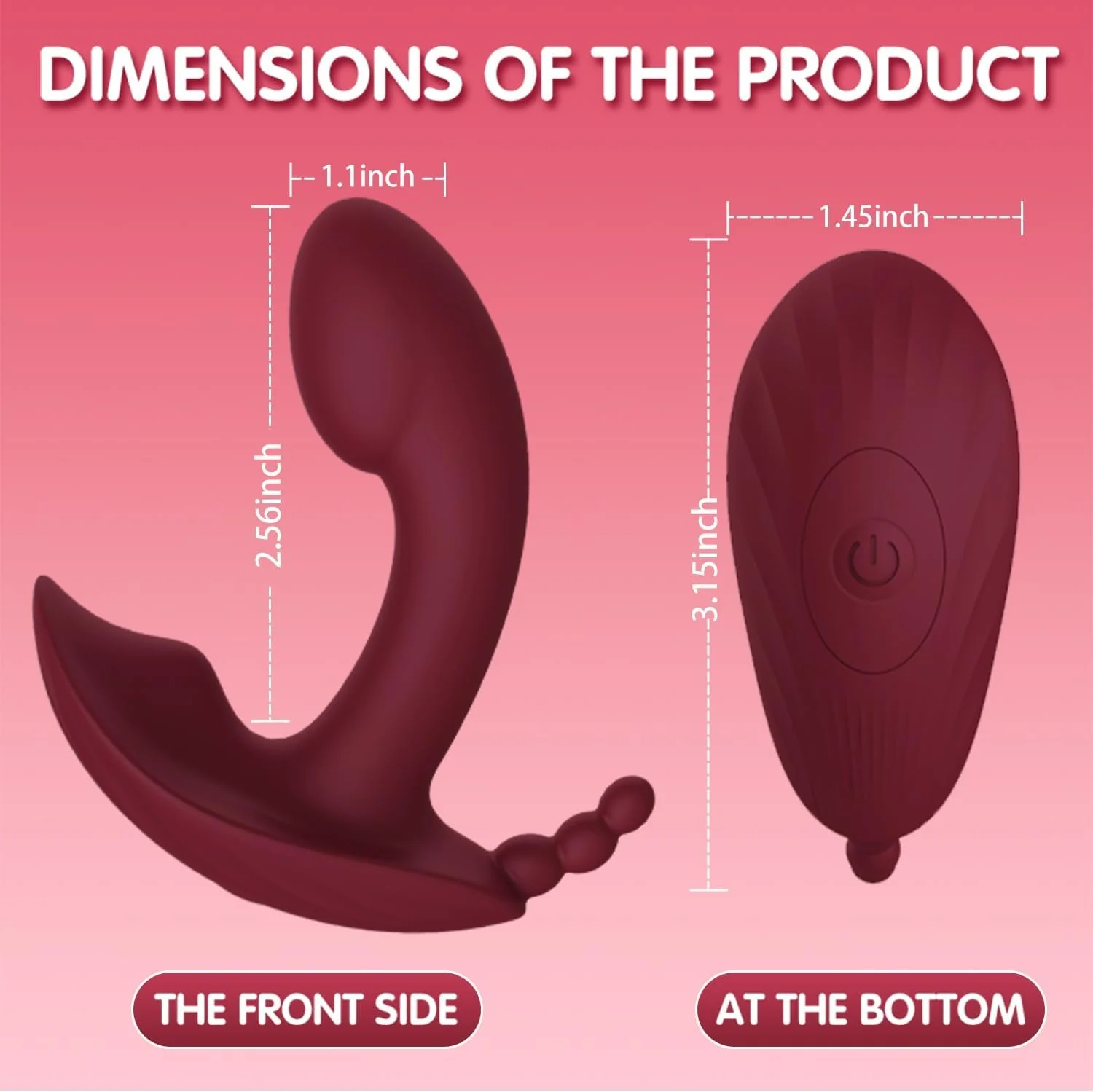 FlutterLink App Control Wearable Triple Stim Panty Vibrator - Image 8
