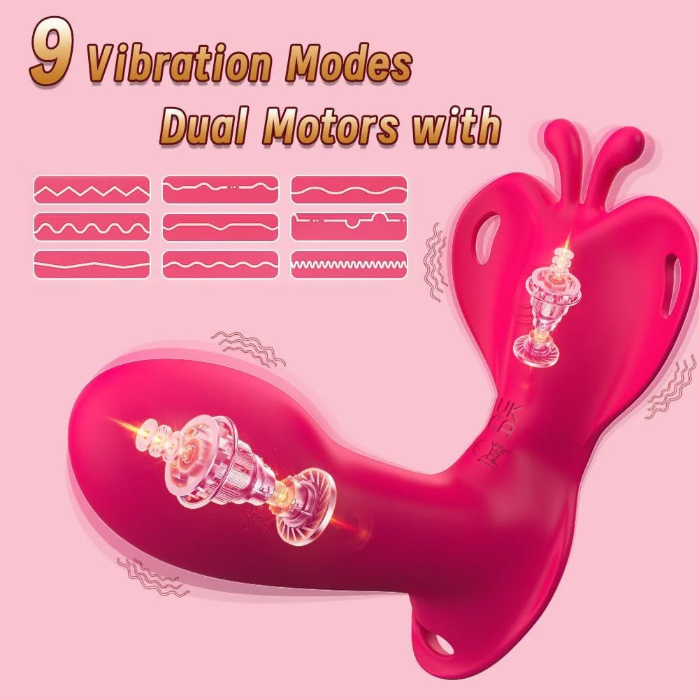 FlutterThrust Hands-Free Butterfly Panty Vibrator - Image 2