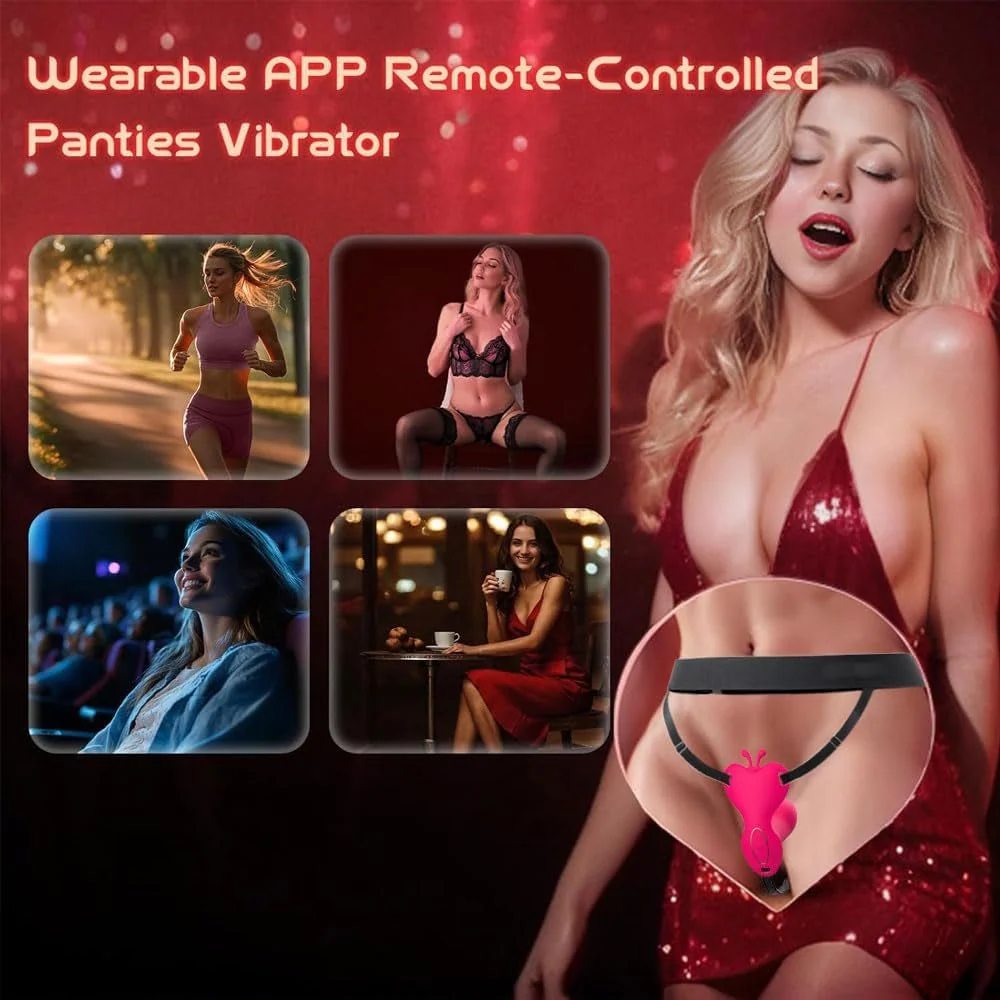 FlutterThrust Hands-Free Butterfly Panty Vibrator - Image 6