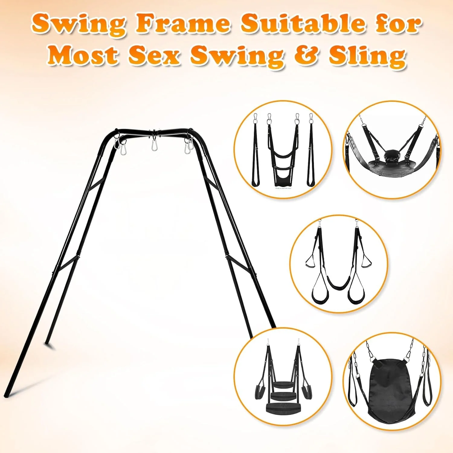 FreeStand Heavy-Duty Sex Swing Stand & Swing Set - Image 5