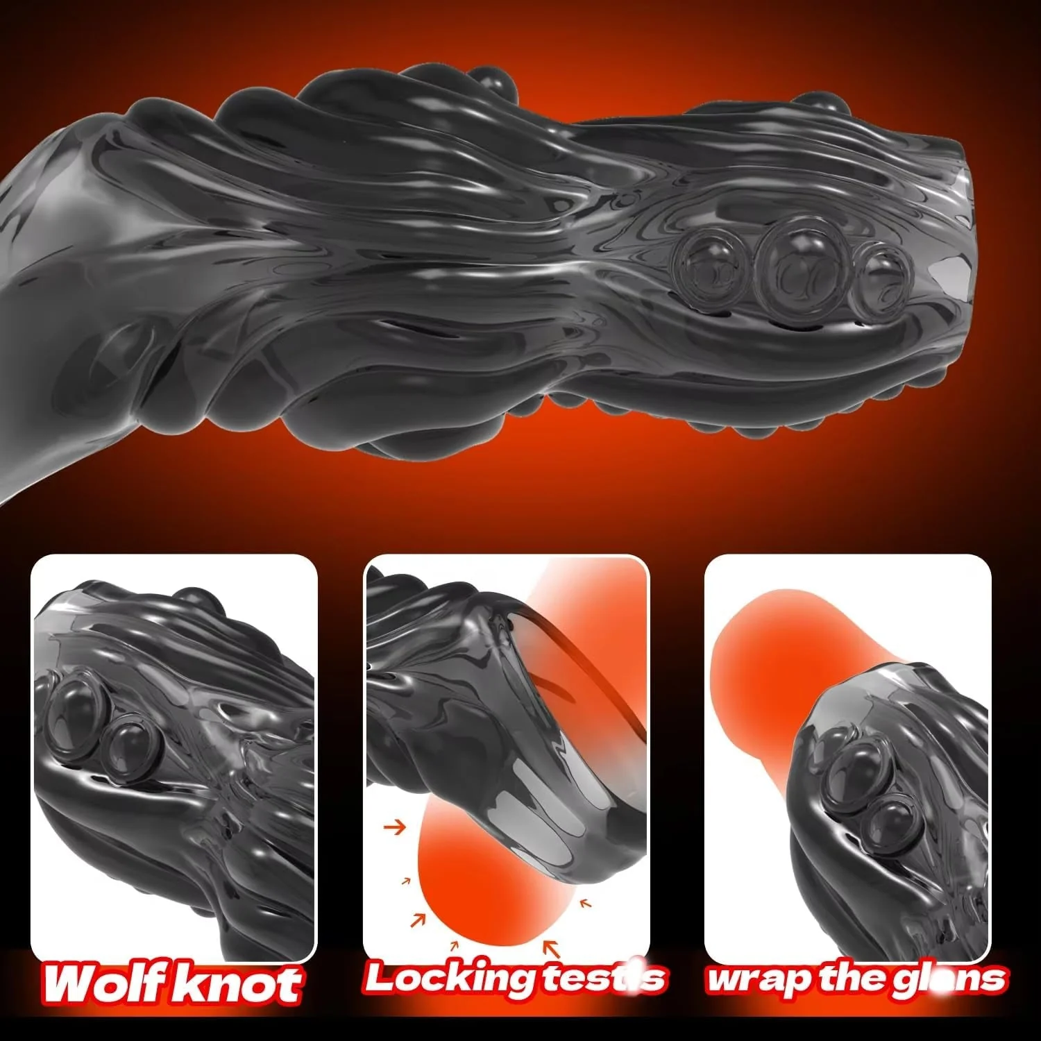 FullLock Monster Silicone Cock Sleeve Extender - Image 2
