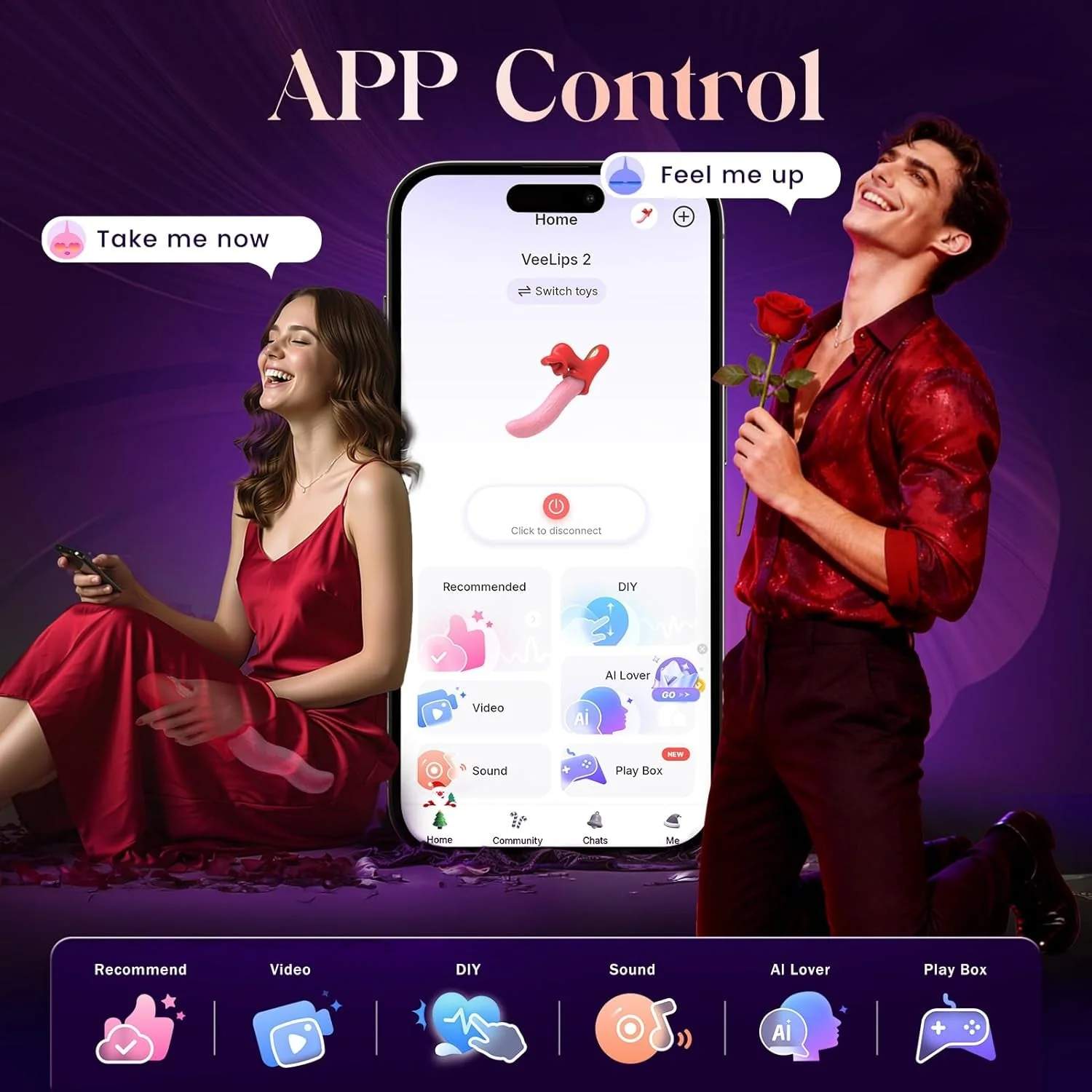 VixenWave Smart Tongue Rabbit Vibrator - Image 4