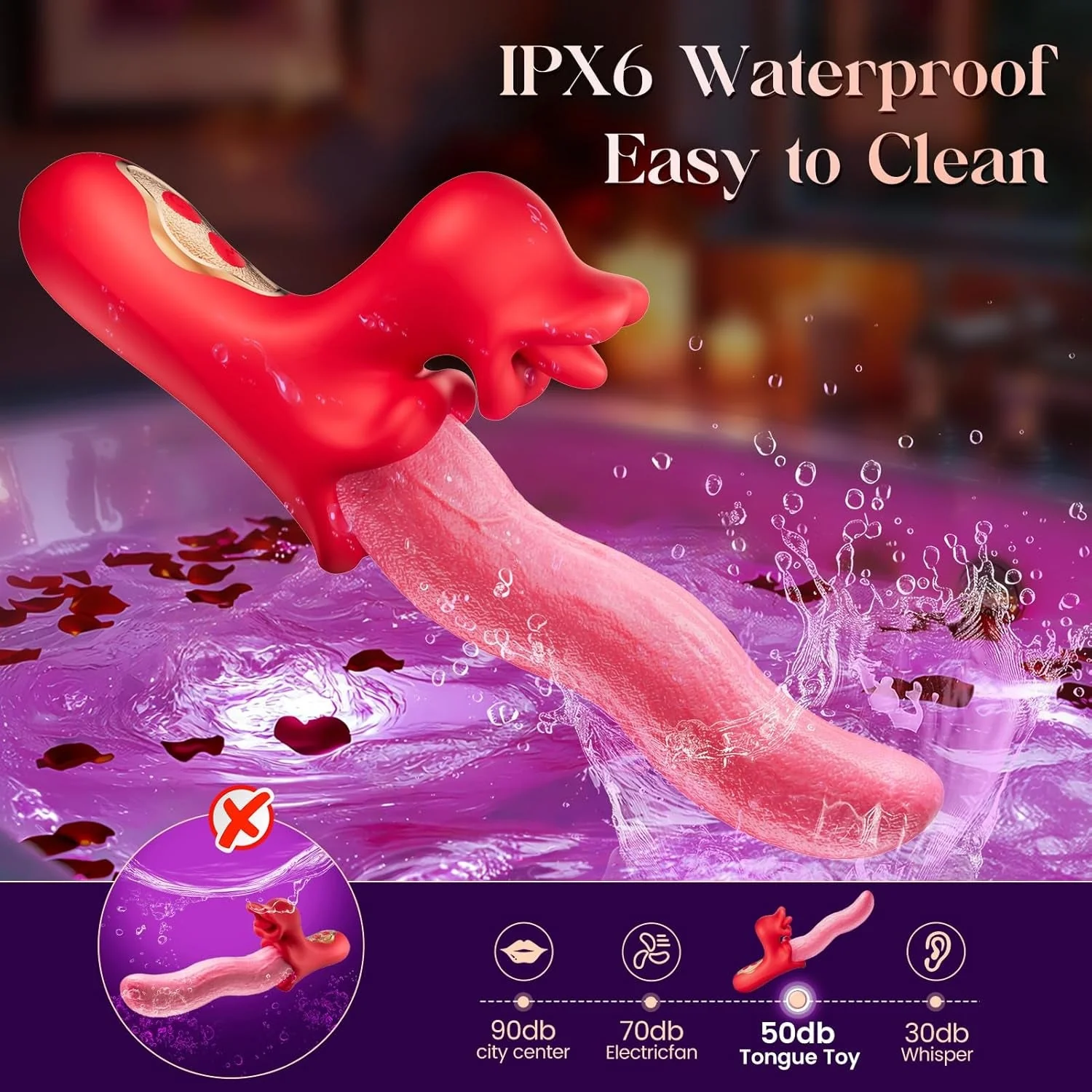 VixenWave Smart Tongue Rabbit Vibrator - Image 5