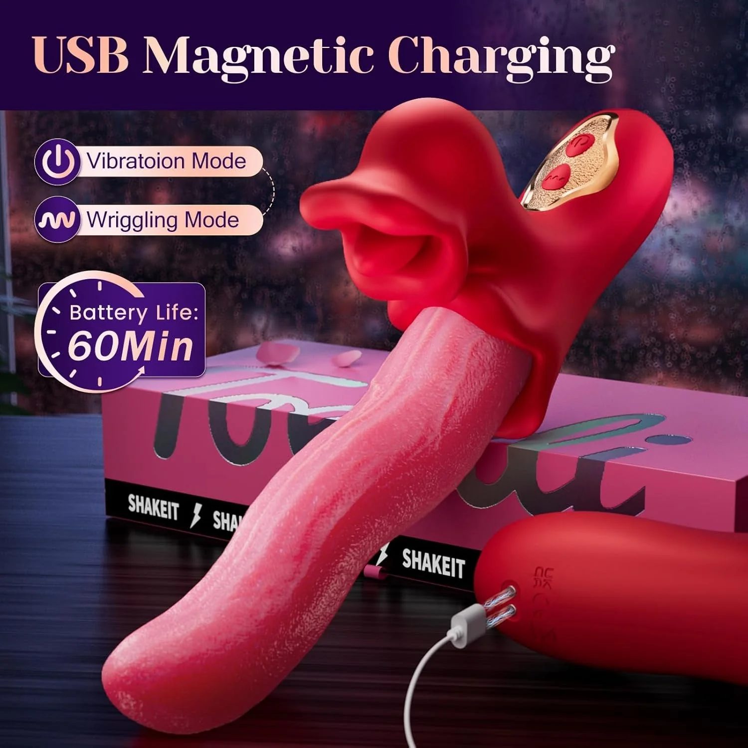 VixenWave Smart Tongue Rabbit Vibrator - Image 6