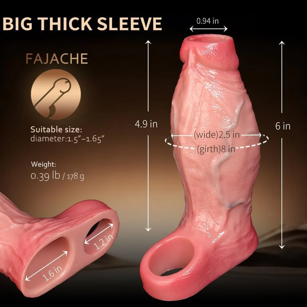 GirthLock 2.5” Silicone Cock Sleeve Extender - Image 5