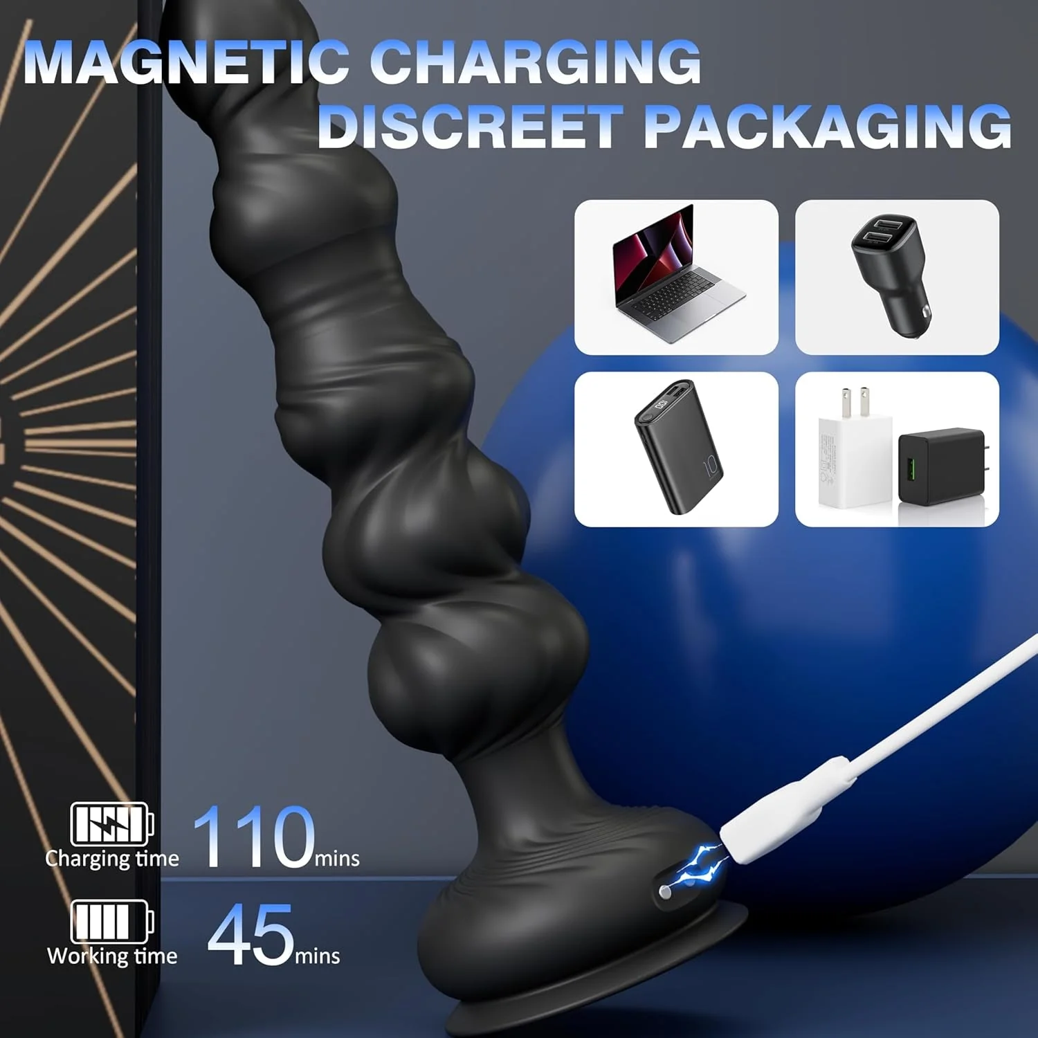 GlideThrust Thrusting Prostate Massager with Remote - Image 7