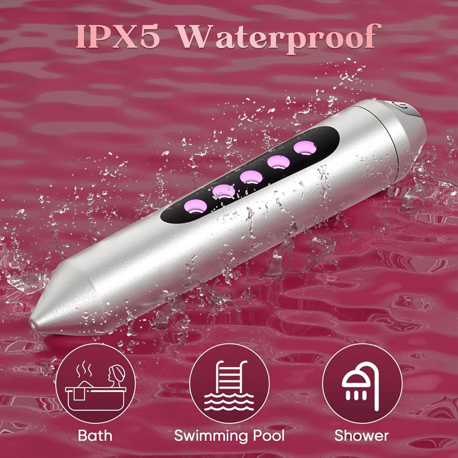 GlowBullet LED Mini Bullet Vibrator - Image 6