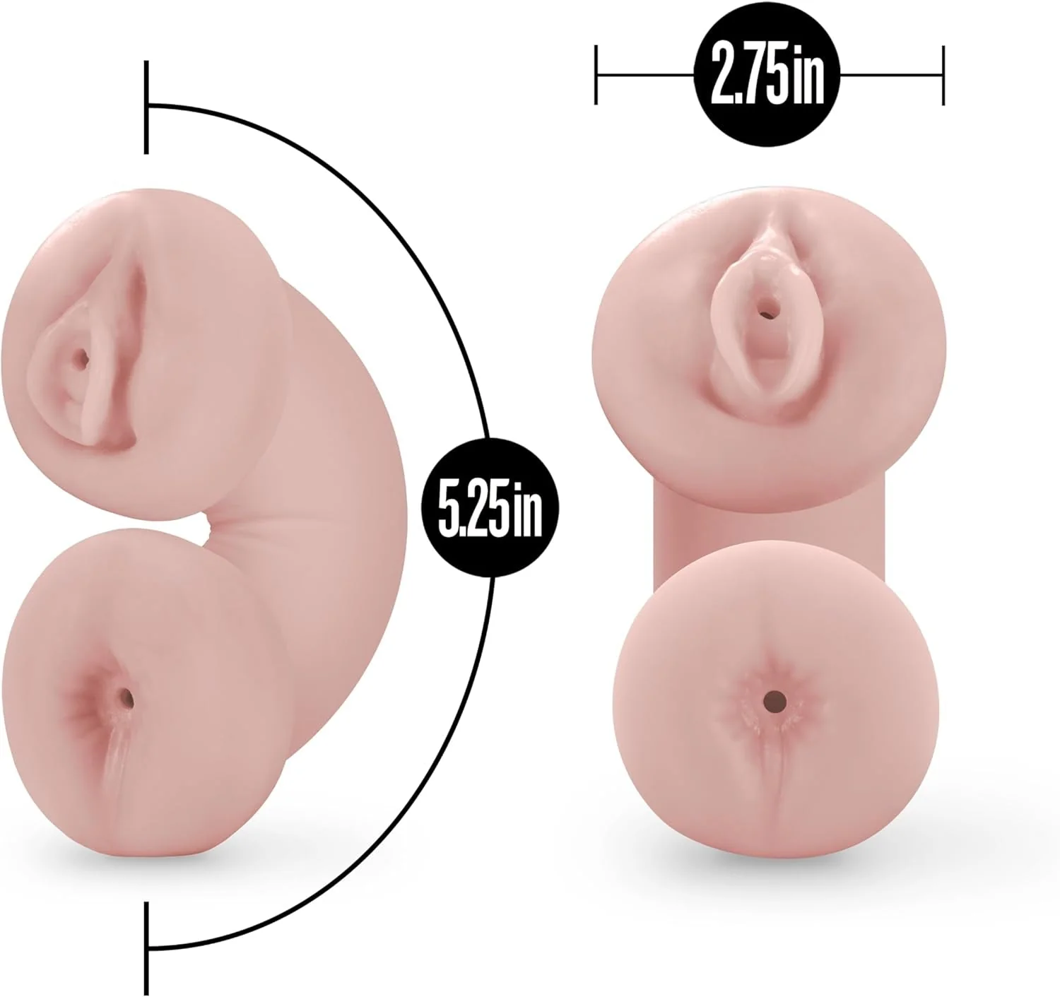 GlowGrip Glow-in-the-Dark Pocket Pussy Stroker - Image 3