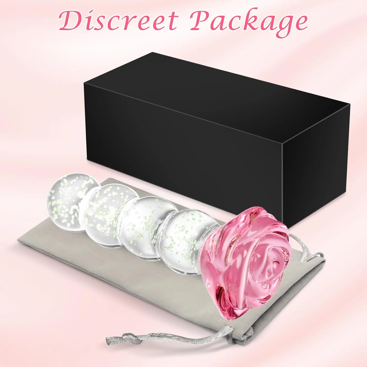 GlowRose Glass Anal Beads - Image 8