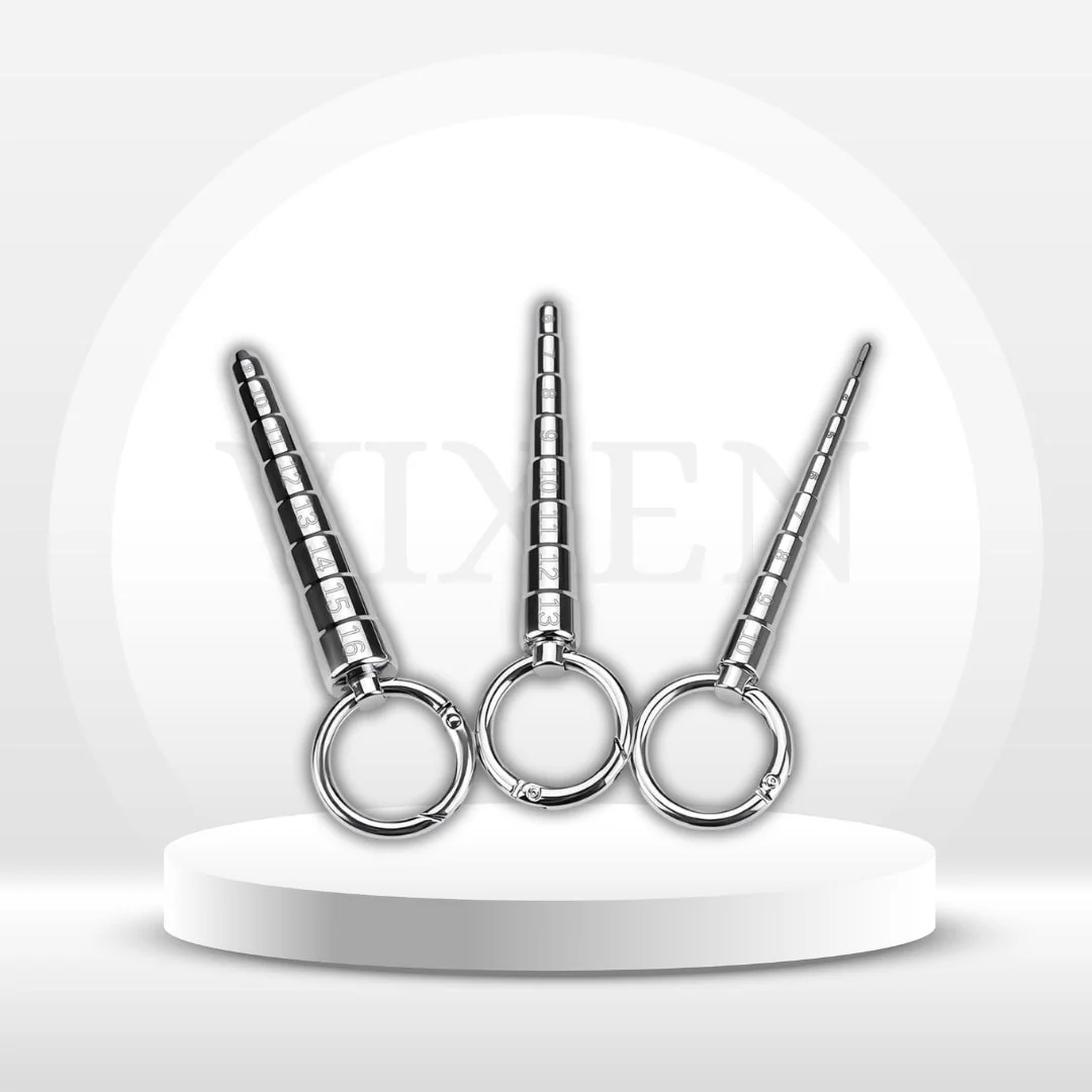 GradePro 3-Piece Graduated Steel Urethral Sound Set