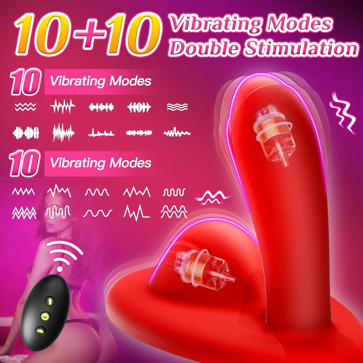 GrindWave Thrusting Ride-On Vibrator - Image 2