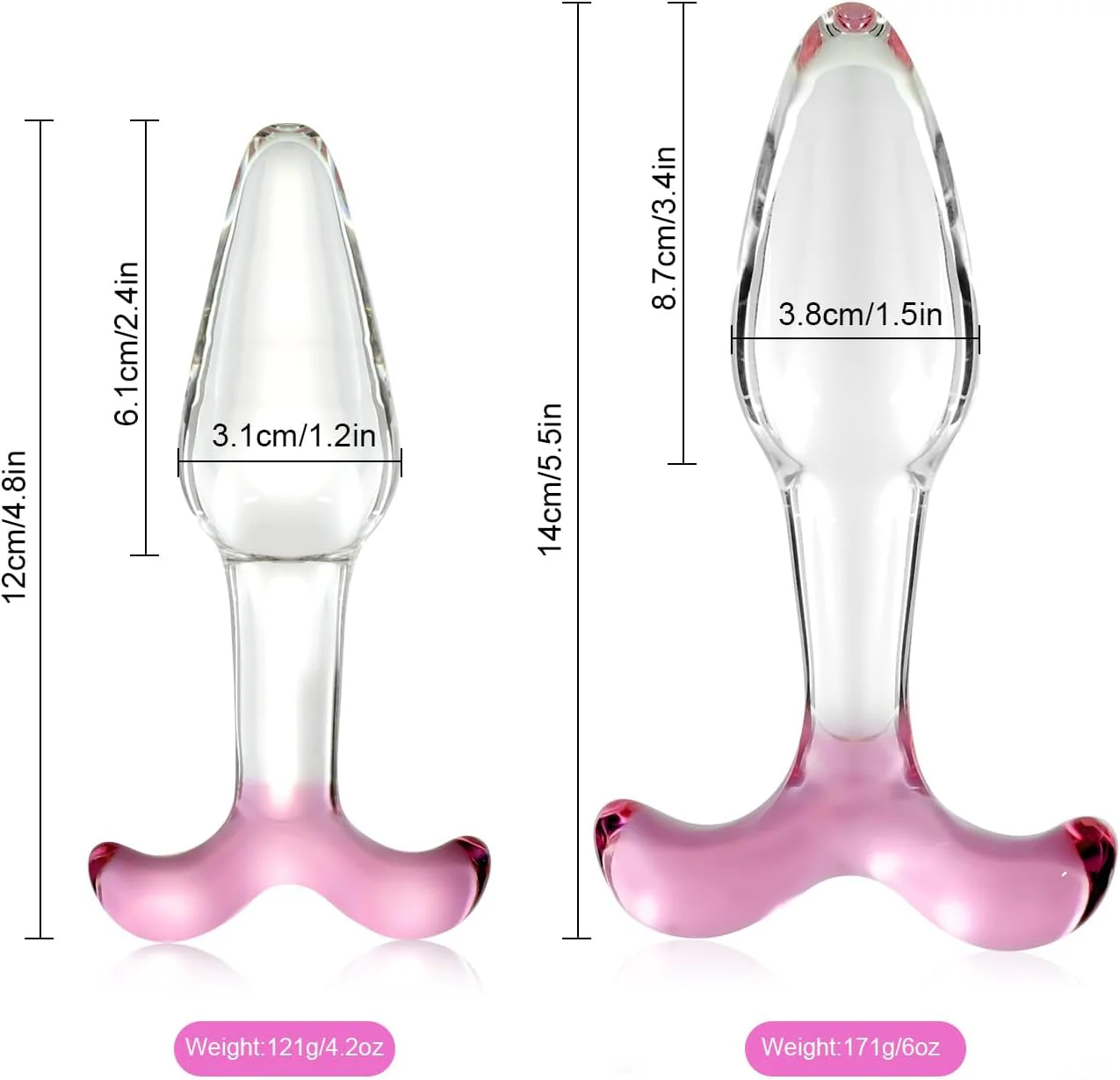GripPlay Glass Anal Plug - Image 6