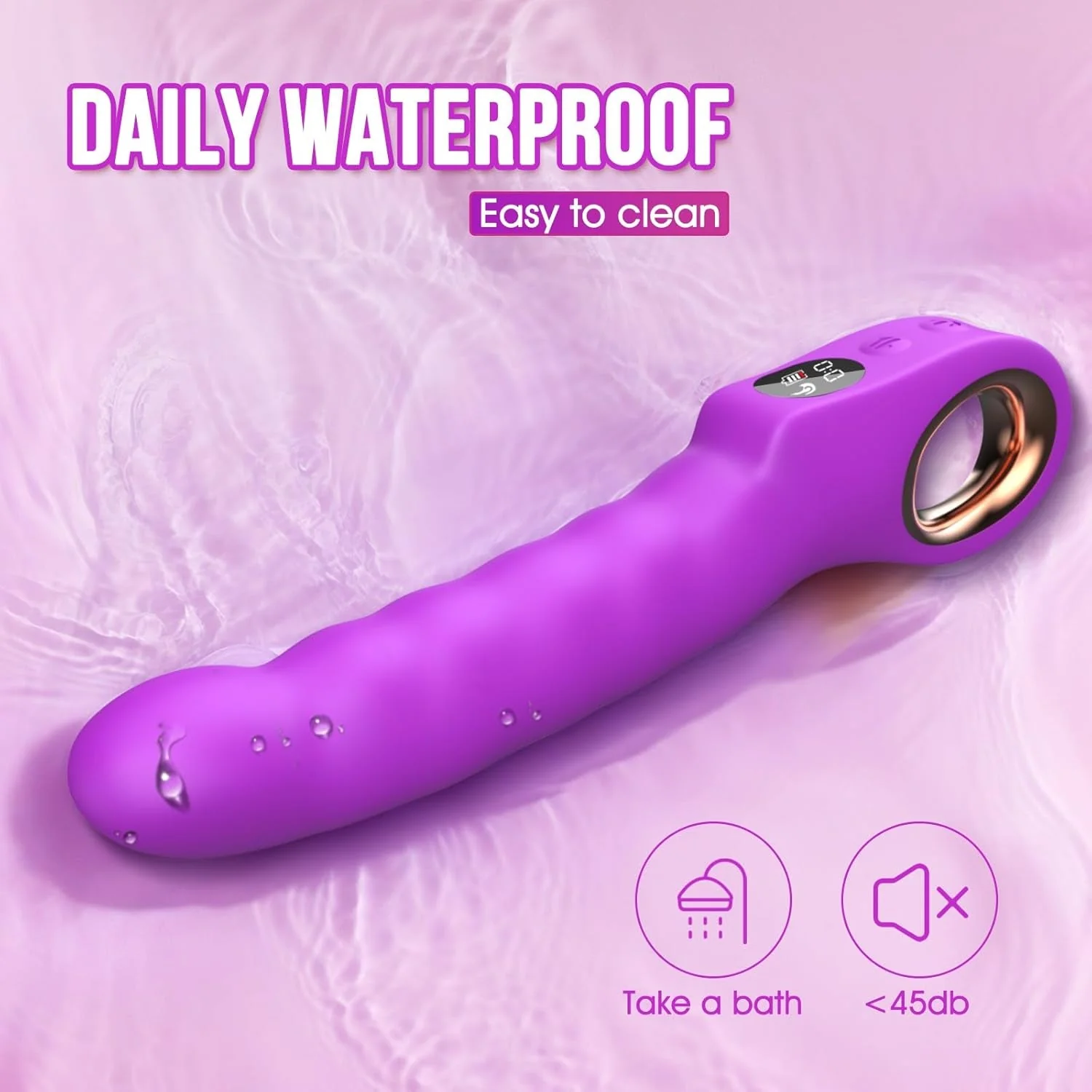 GripStroke Thrusting G-Spot Vibrator Wand - Image 7