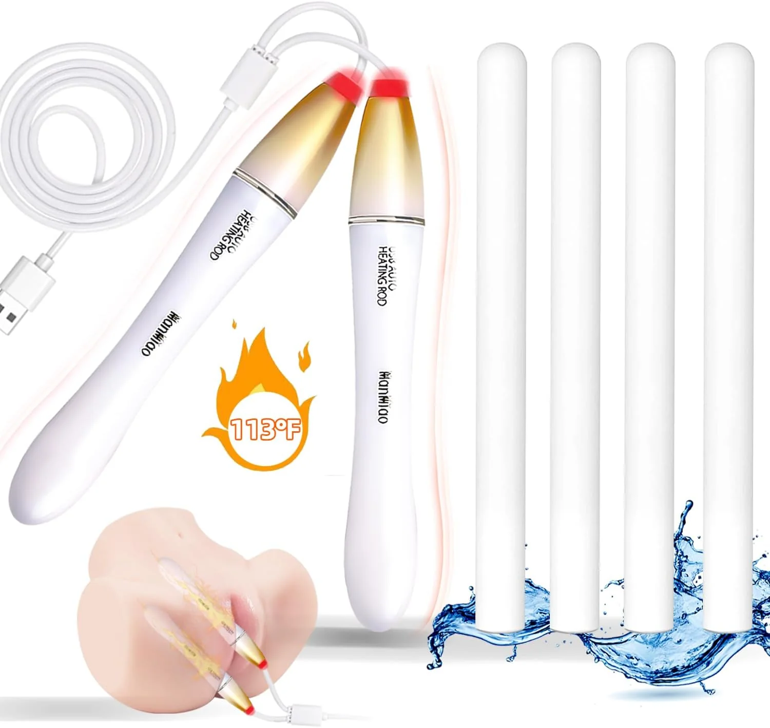 HeatFlex Duo – 2-in-1 USB Heating Rods for Masturbators - Image 2