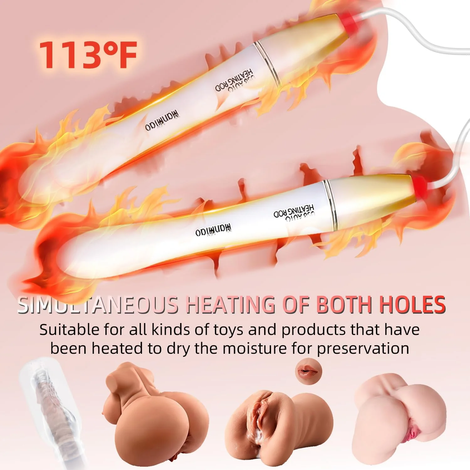 HeatFlex Duo – 2-in-1 USB Heating Rods for Masturbators - Image 3