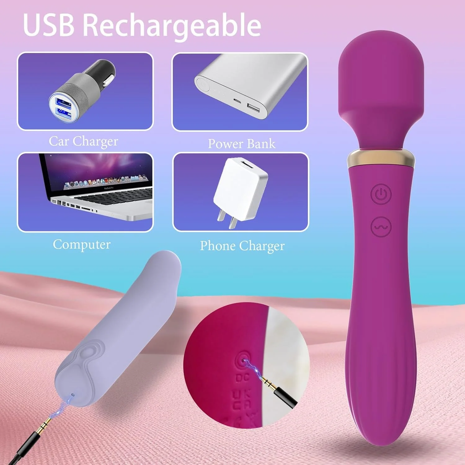 HeatMuse Heated Wand & Bullet Vibrator Set - Image 7