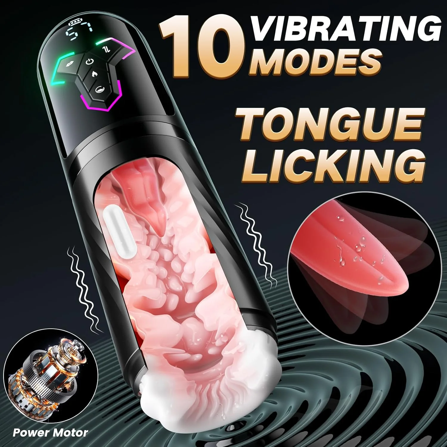 HeatStroke Smart Penis Pump Masturbator - Image 4