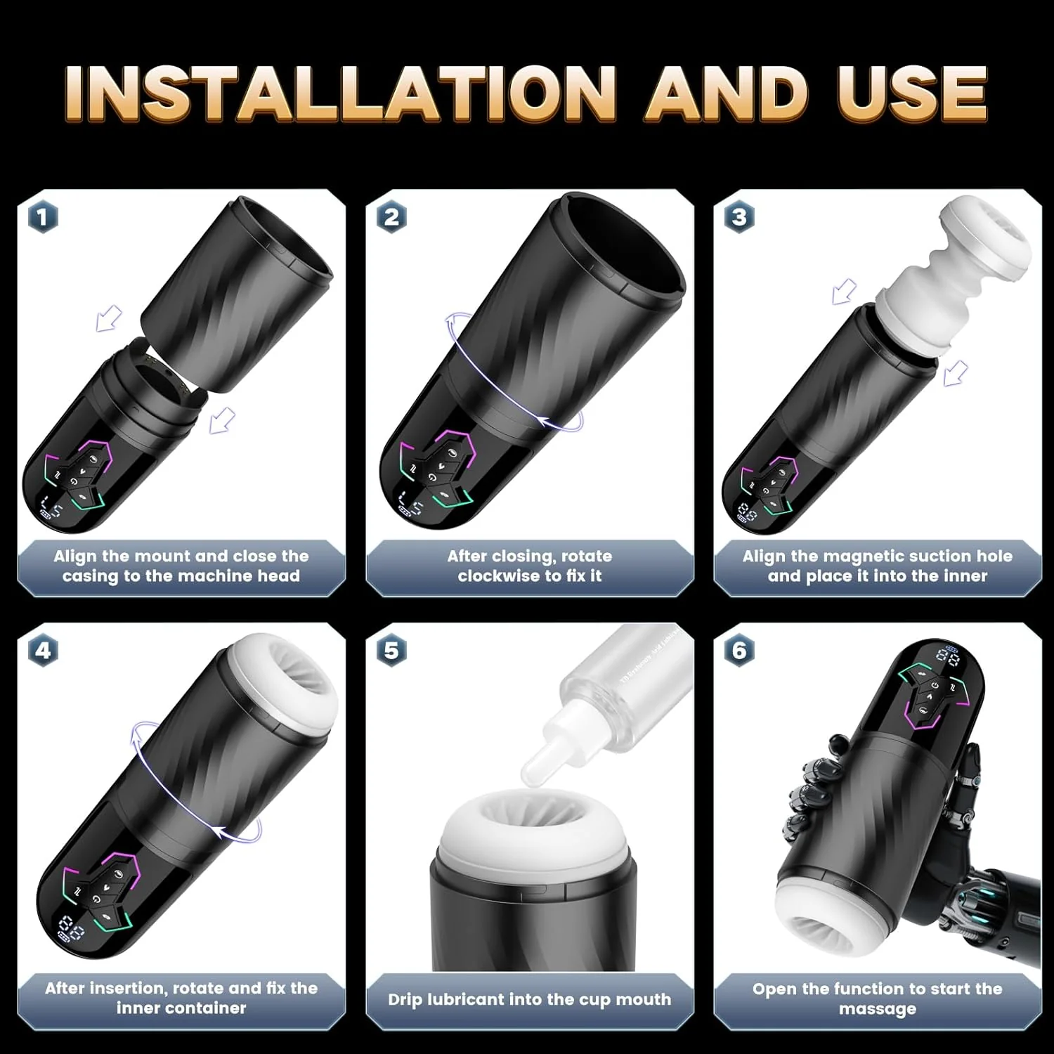 HeatStroke Smart Penis Pump Masturbator - Image 7